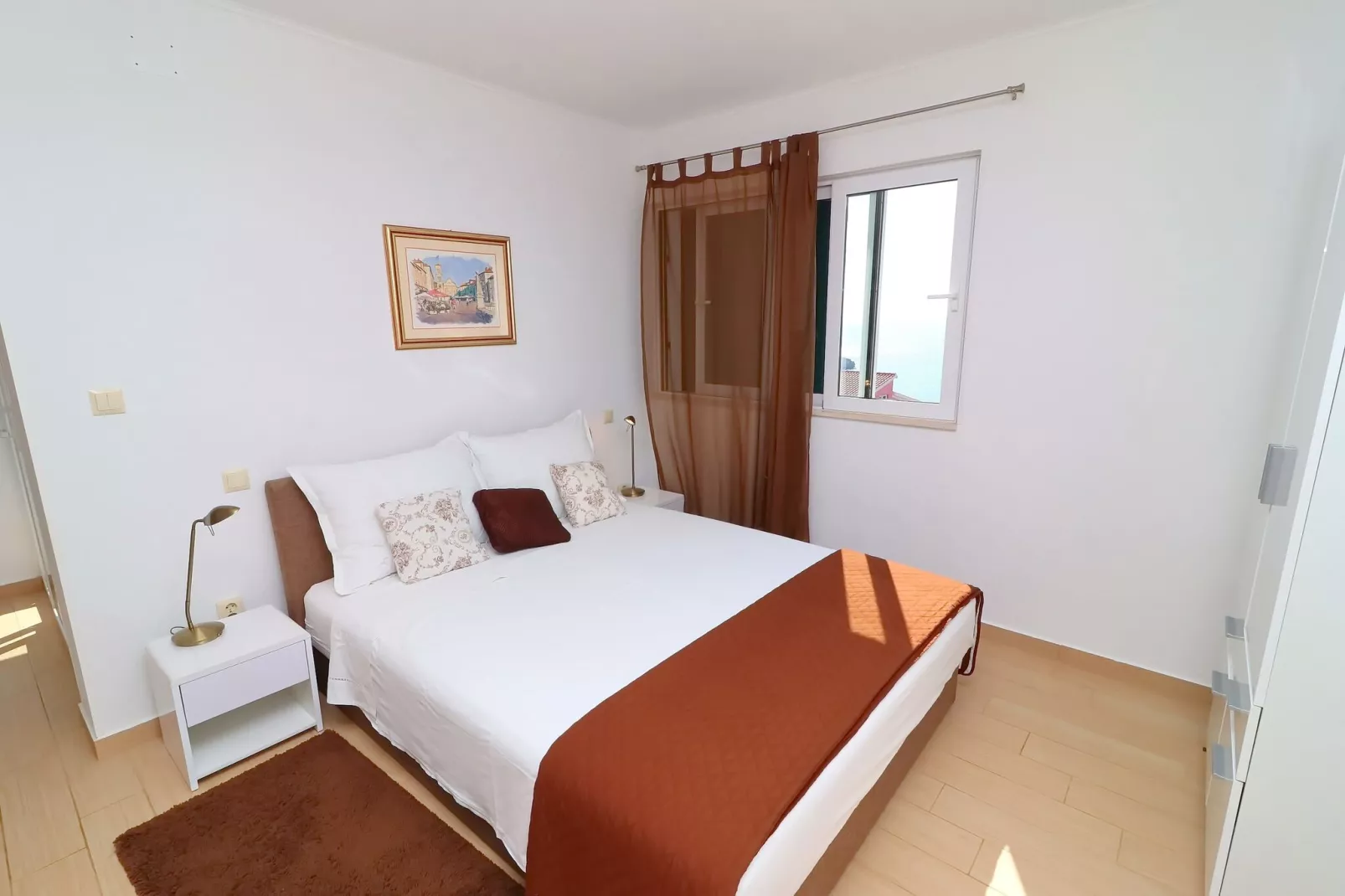 Villa Lavanda Korčula - Five Bedroom Villa with Pool and Sea View-Chambre
