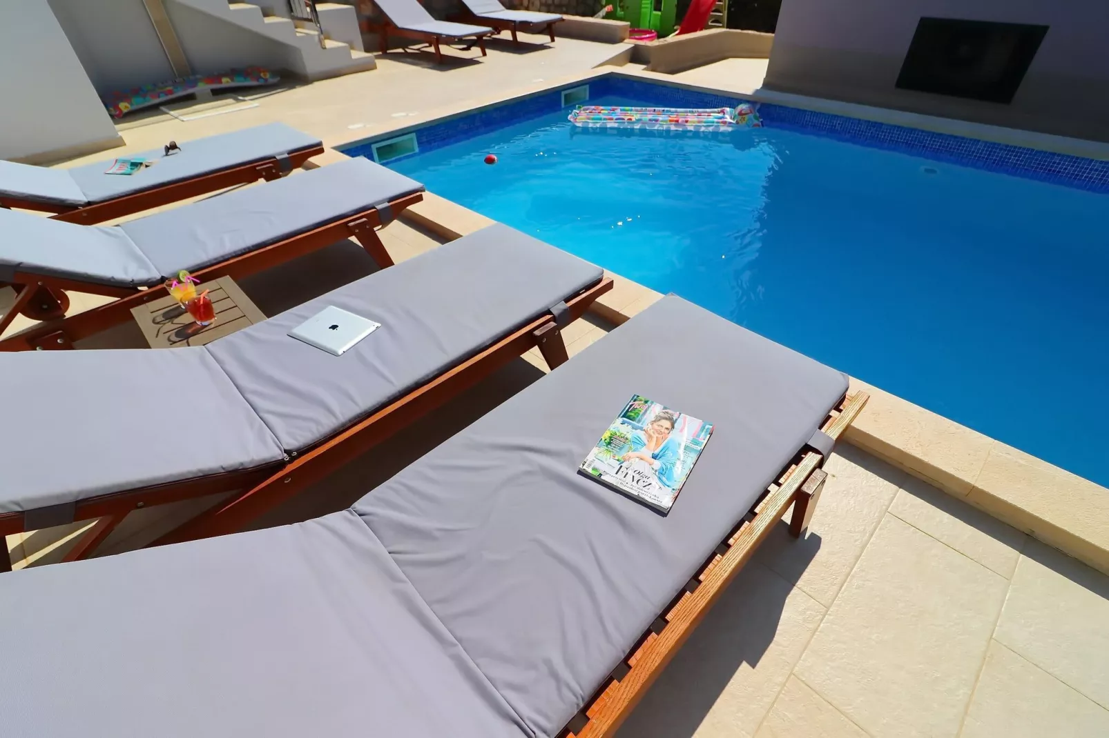 Villa Lavanda Korčula - Five Bedroom Villa with Pool and Sea View-Piscine