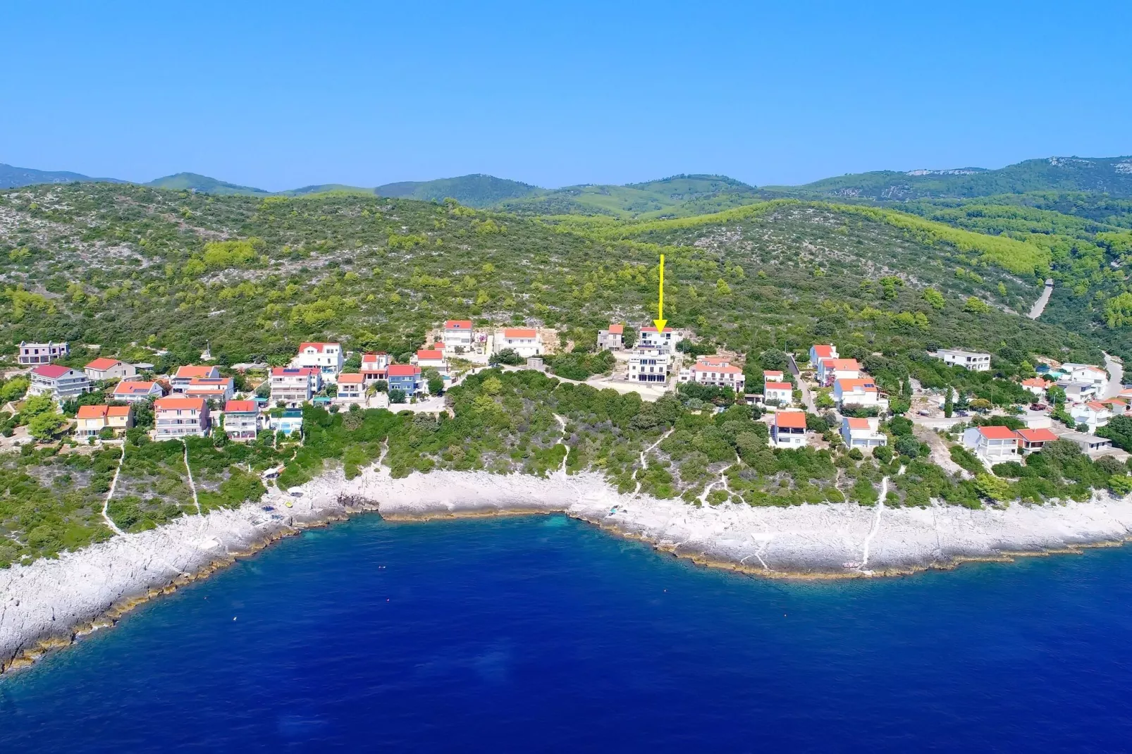 Villa Lavanda Korčula - Five Bedroom Villa with Pool and Sea View-Vue
