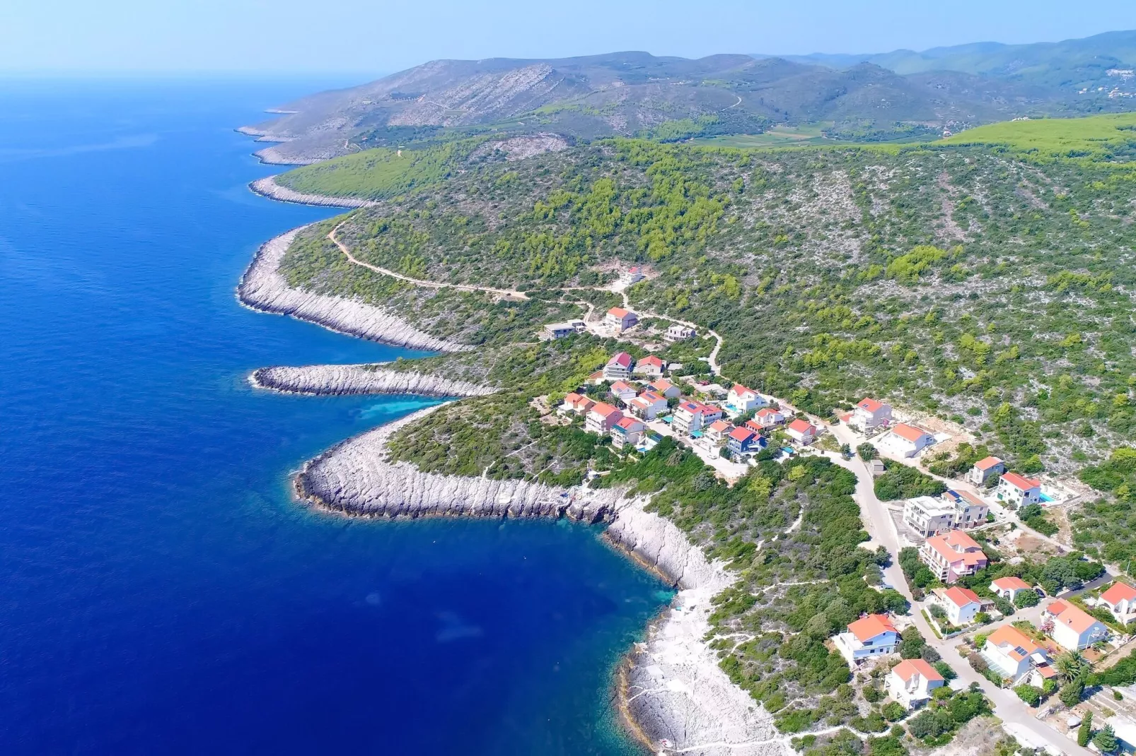 Villa Lavanda Korčula - Five Bedroom Villa with Pool and Sea View-Vue