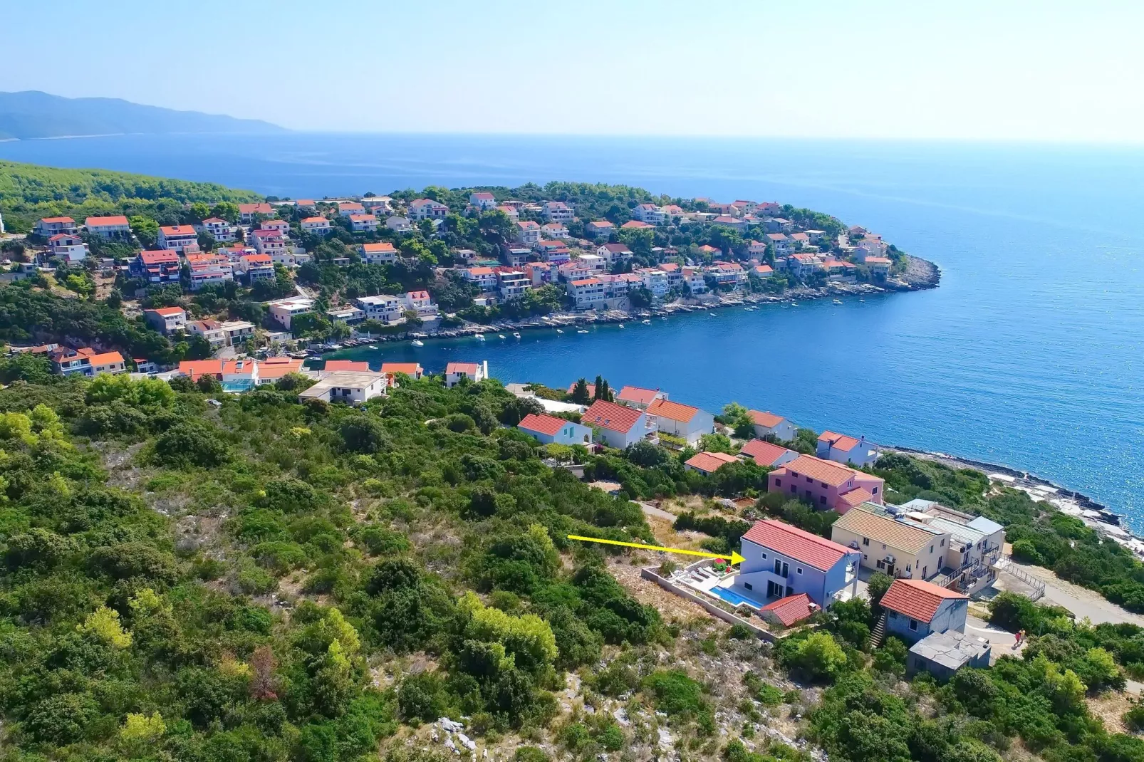 Villa Lavanda Korčula - Five Bedroom Villa with Pool and Sea View-Vue
