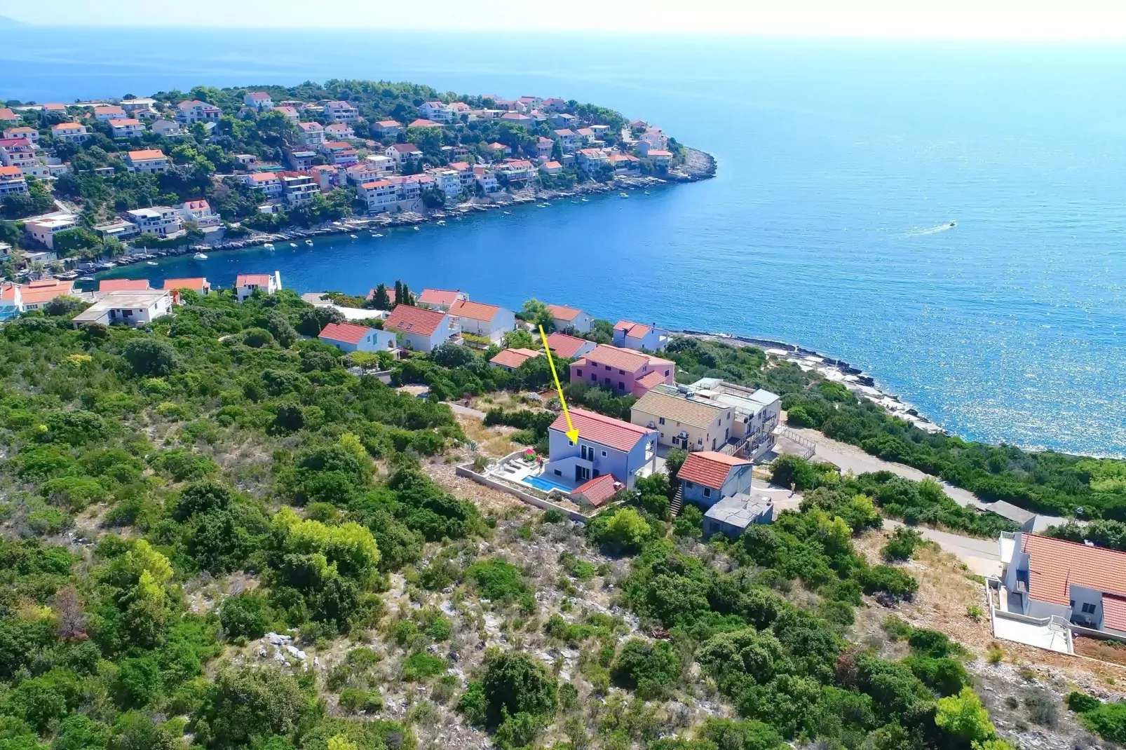Villa Lavanda Korčula - Five Bedroom Villa with Pool and Sea View-Vue