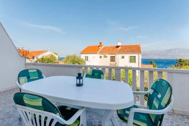 Villa Stella - Two Bedroom Apartment with Terrace and Sea View (Stella)-Terrace balcony