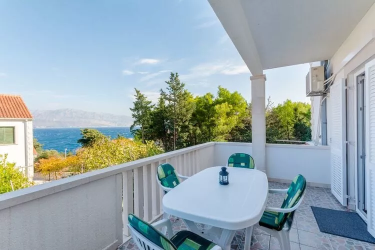 Villa Stella - Two Bedroom Apartment with Terrace and Sea View (Stella)-Terrace balcony