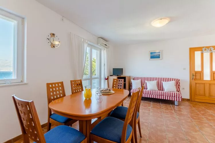 Villa Stella - Two Bedroom Apartment with Balcony and Sea View (Carla)-Living room