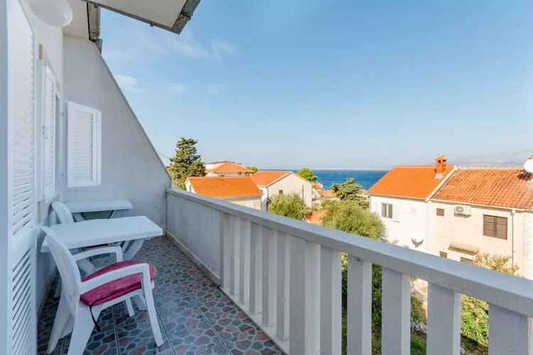 Villa Stella - Two Bedroom Apartment with Balcony and Sea View (Carla)-Terrace balcony