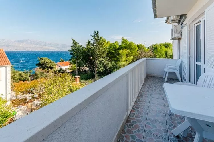 Villa Stella - Two Bedroom Apartment with Balcony and Sea View (Carla)-Terrace balcony