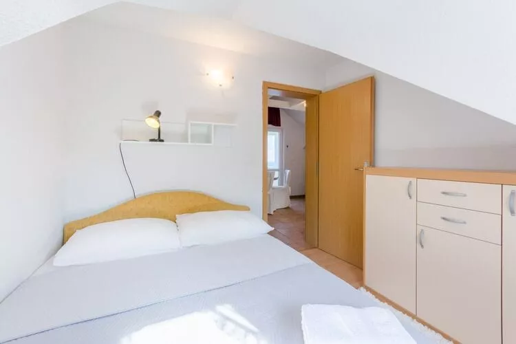 Villa Stella - Two Bedroom Apartment with Balcony and Sea View (Marilena)-Bedroom