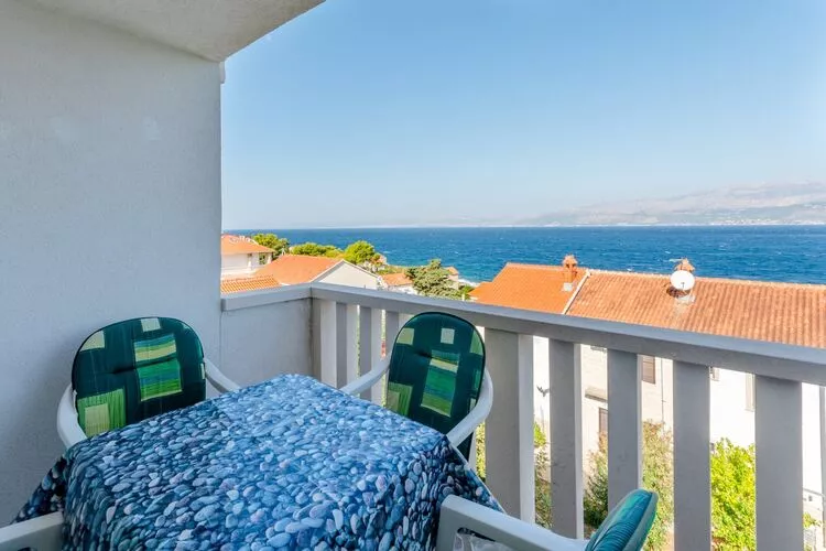 Villa Stella - Two Bedroom Apartment with Balcony and Sea View (Marilena)-Terrace balcony