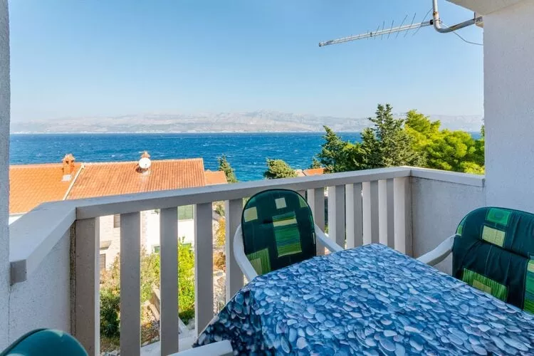 Villa Stella - Two Bedroom Apartment with Balcony and Sea View (Marilena)-Terrace balcony
