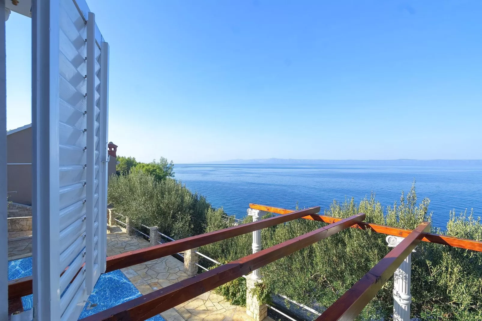 House Green Side Sunset- Four Bedroom House with Pool and Sea View-Aussicht
