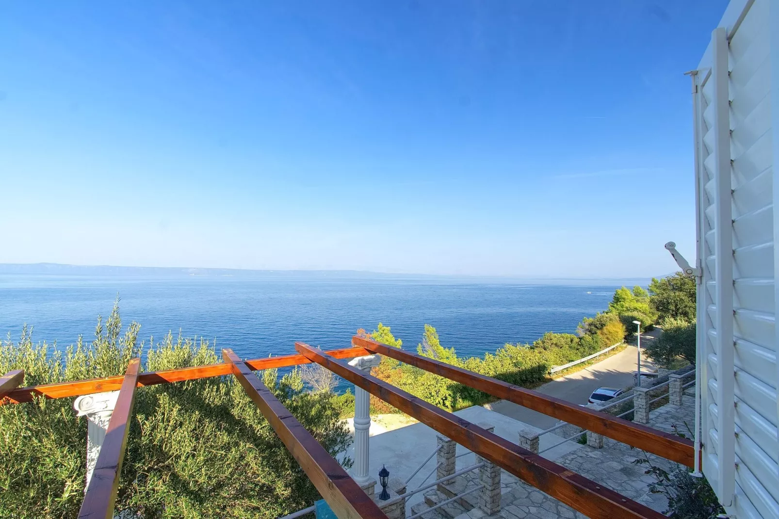 House Green Side Sunset- Four Bedroom House with Pool and Sea View-Aussicht