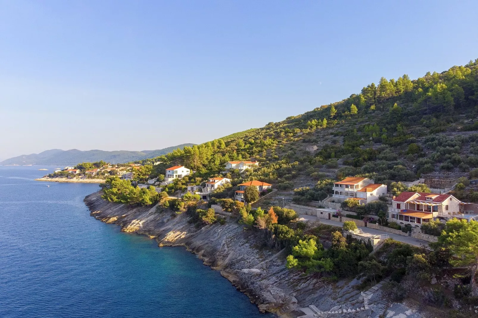 House Green Side Sunset- Four Bedroom House with Pool and Sea View-Aussicht