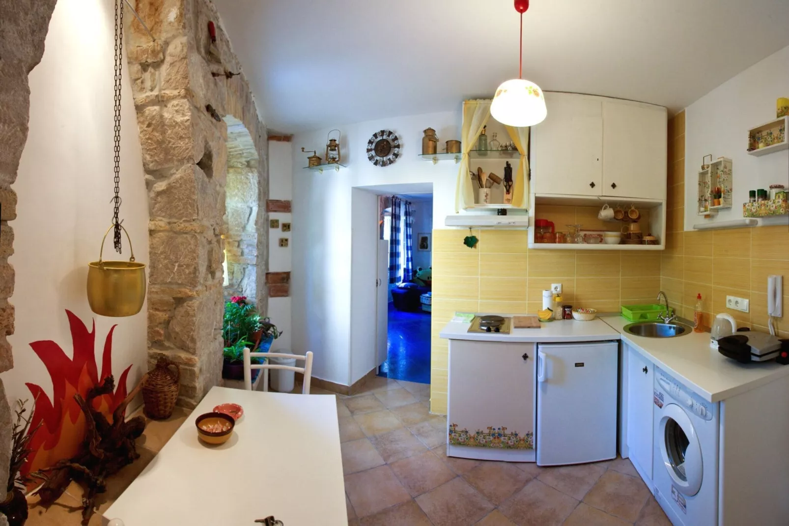 Studio Apartment Sretna - Studio Apartment-Kitchen