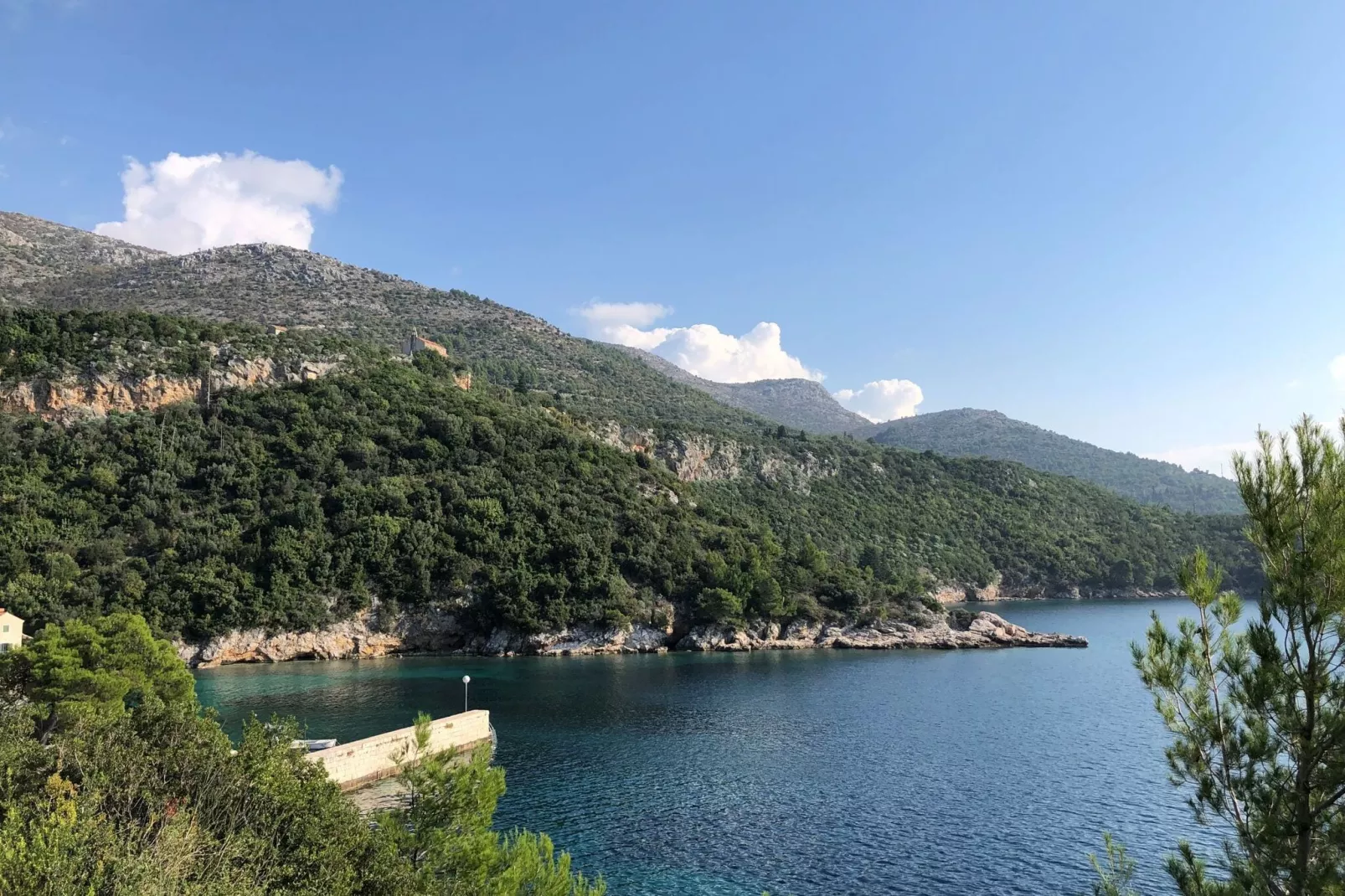 Villa Kanada - Two-Bedroom House with Terrace and Sea View-View