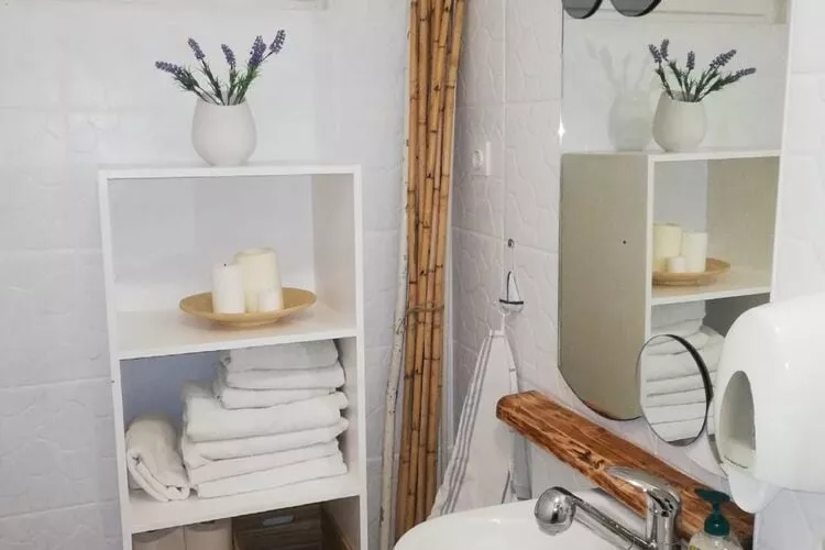 Apartments Mediterranean House - Two Bedroom Apartment with Terrace-Badezimmer