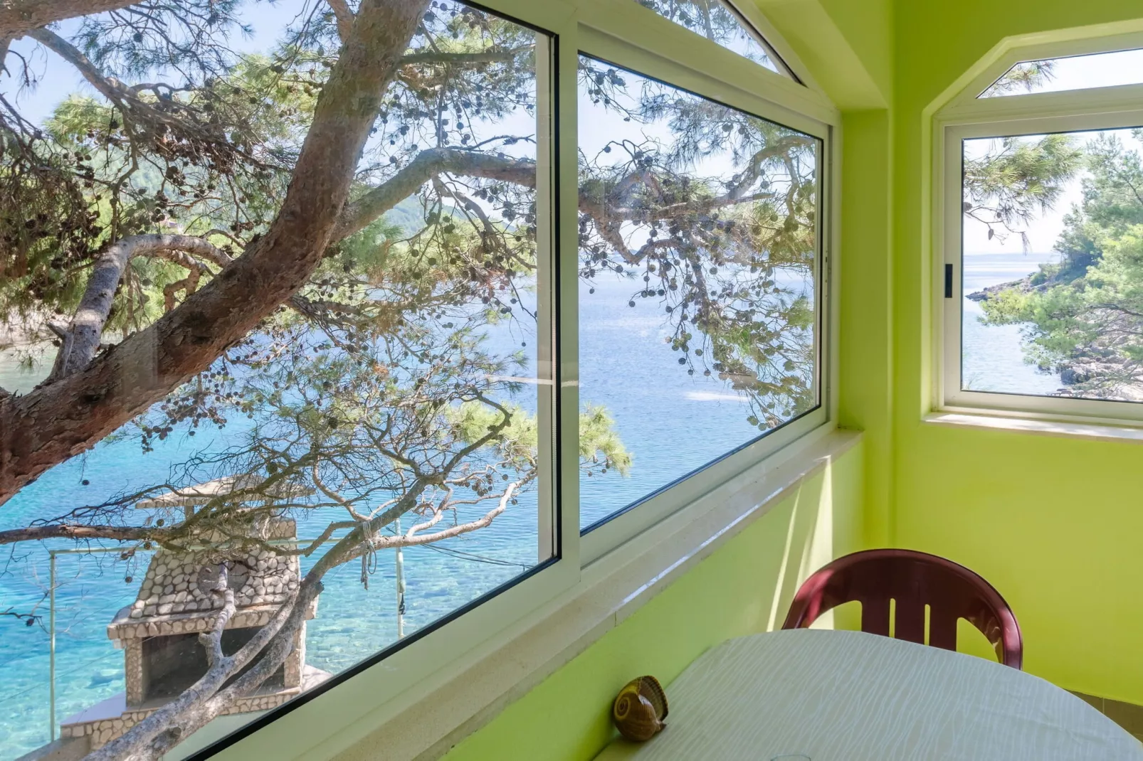 Seafront Apartments Olivera-One Bedroom Apartment with Balcony and Sea View ( Ante )-Vue