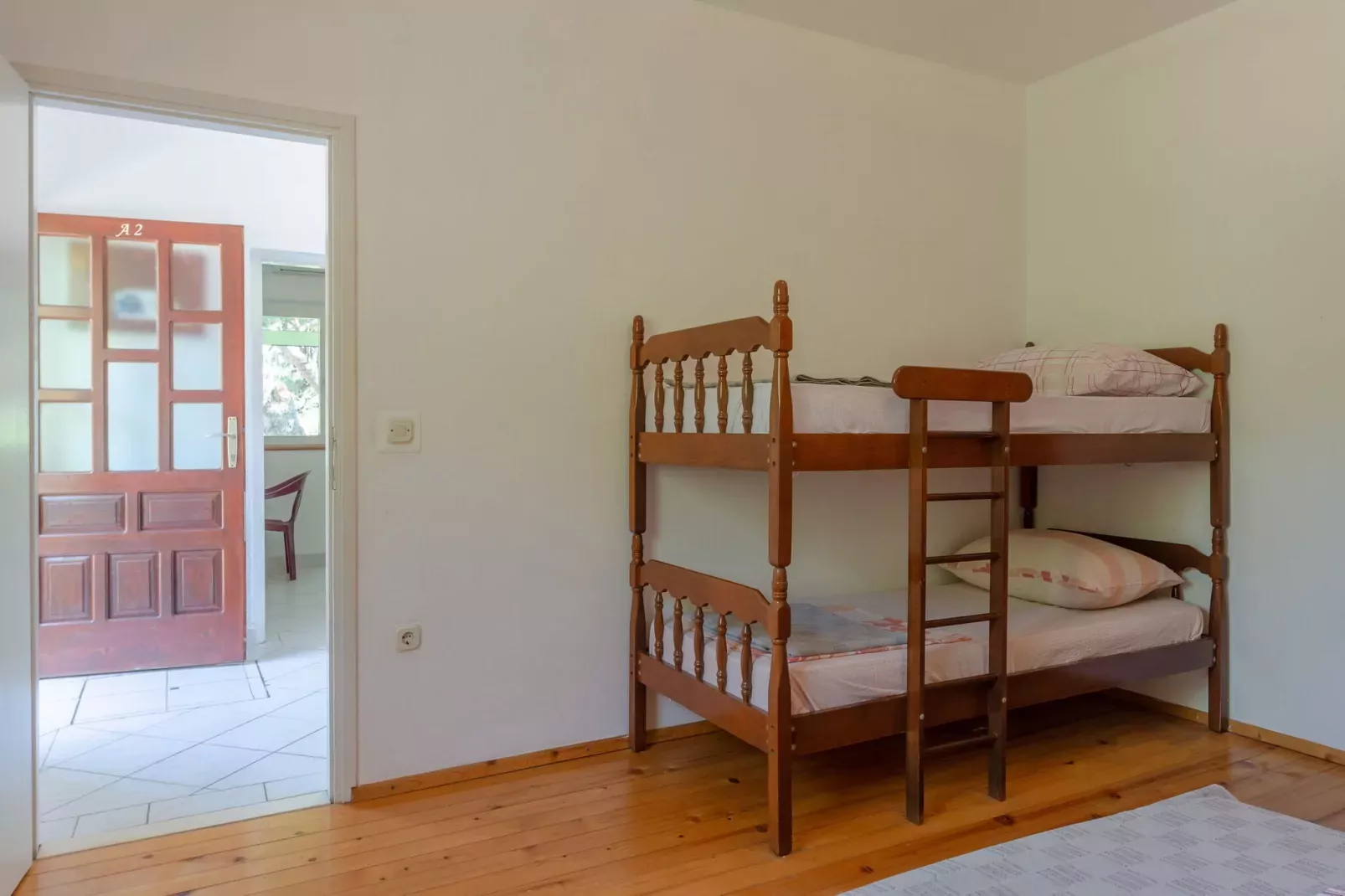 Seafront Apartments Olivera-Standard One Bedroom Apartment with Balcony and Sea View ( Valentina )-Bedroom