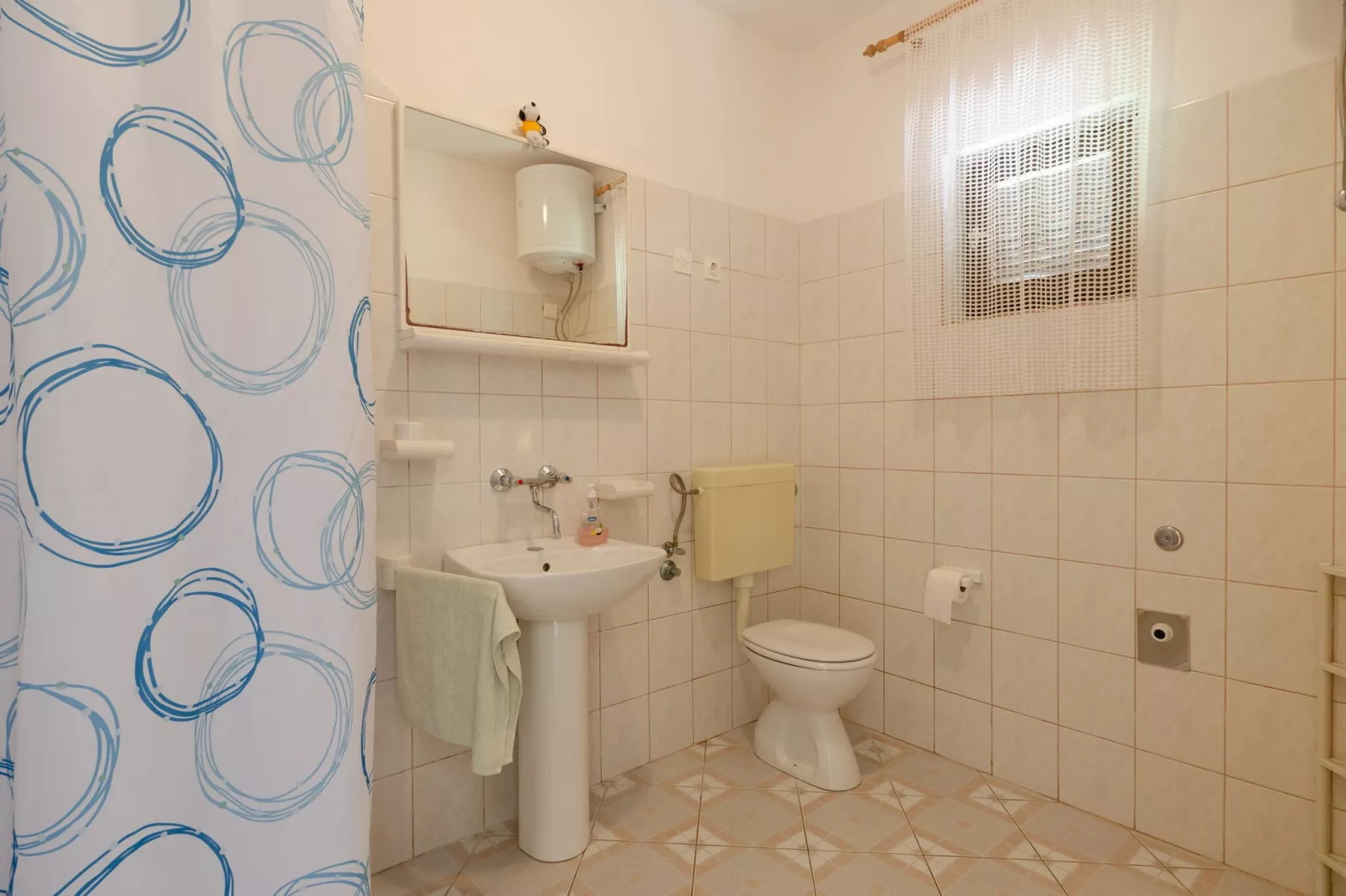 Seafront Apartments Olivera-Two Bedroom Apartment with Patio ( Tonči )-Badezimmer