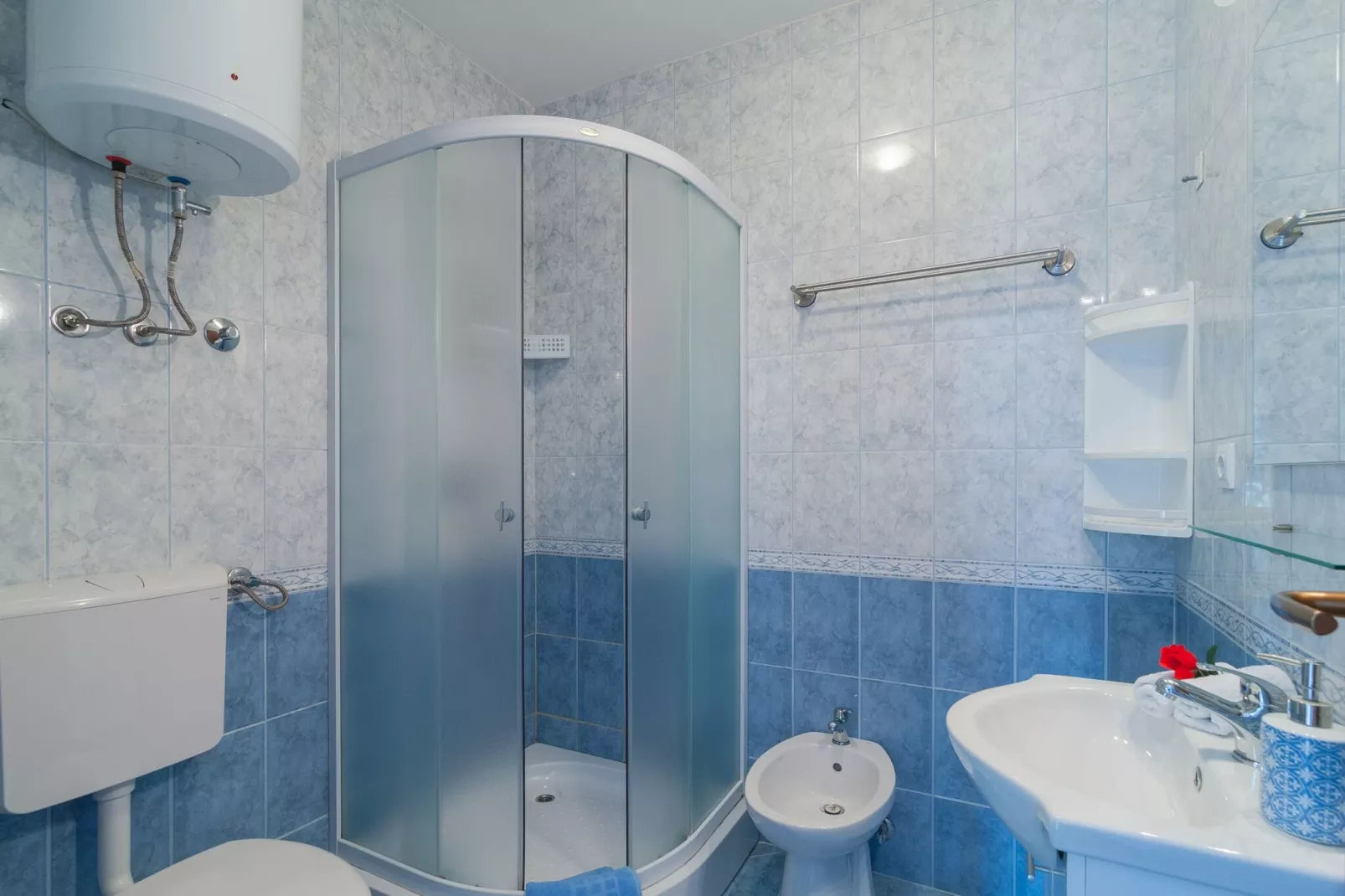 Apartments Island Beat - Two Bedroom Apartment with Balcony and Sea View (A2) (ST)-Bathroom