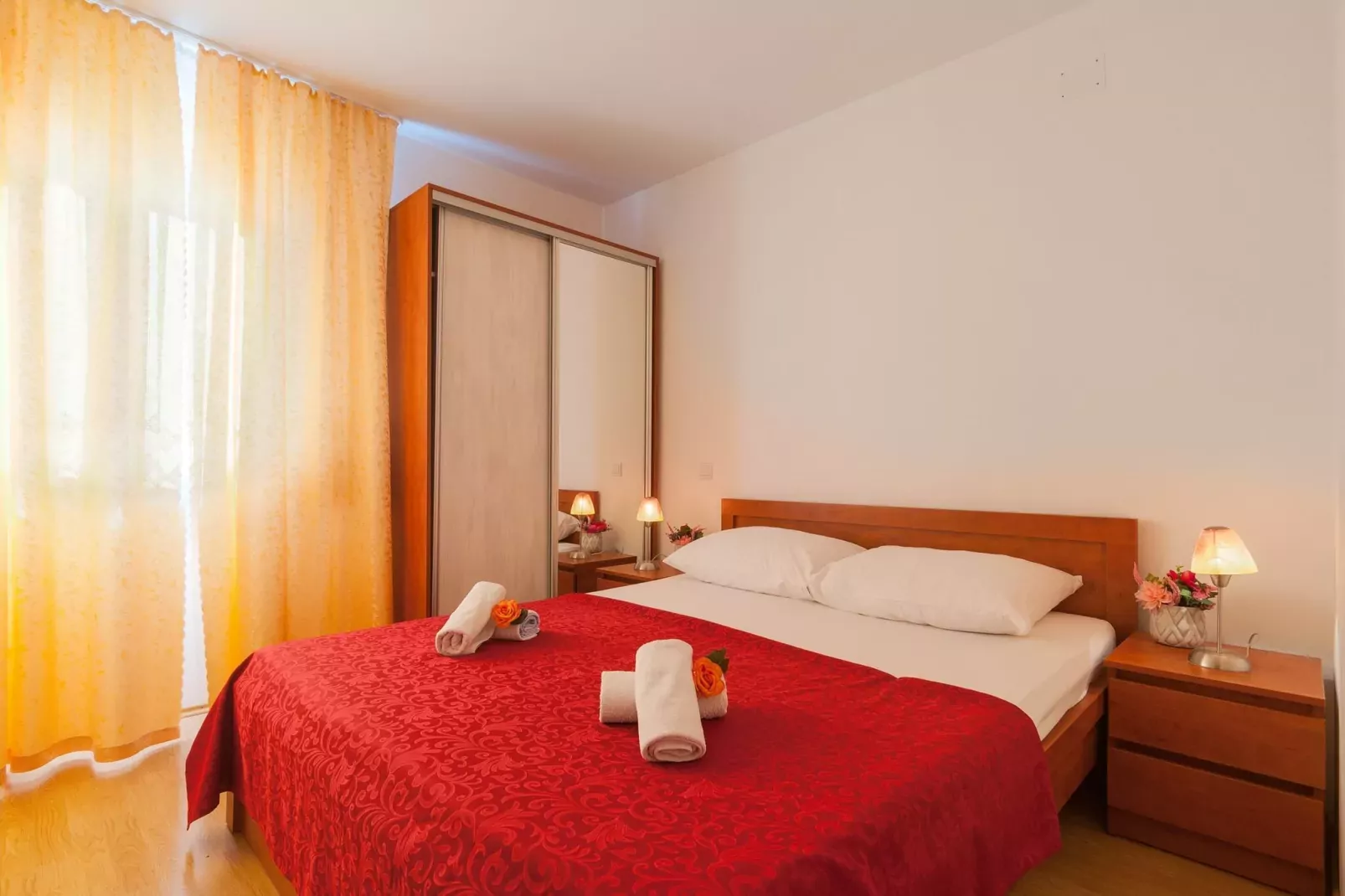 Apartments Island Beat - Two Bedroom Apartment with Balcony (A6) (ST)-Bedroom