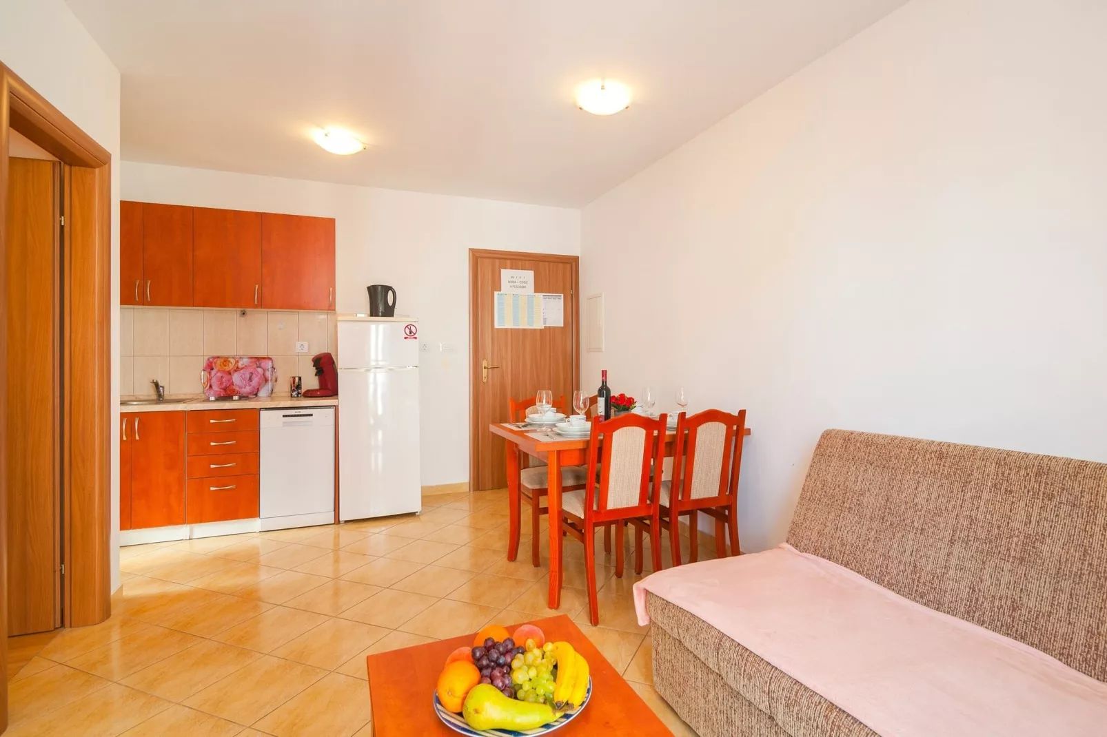 Apartments Island Beat - One Bedroom Apartment with Balcony and Sea View (A7) (ST)-Kitchen