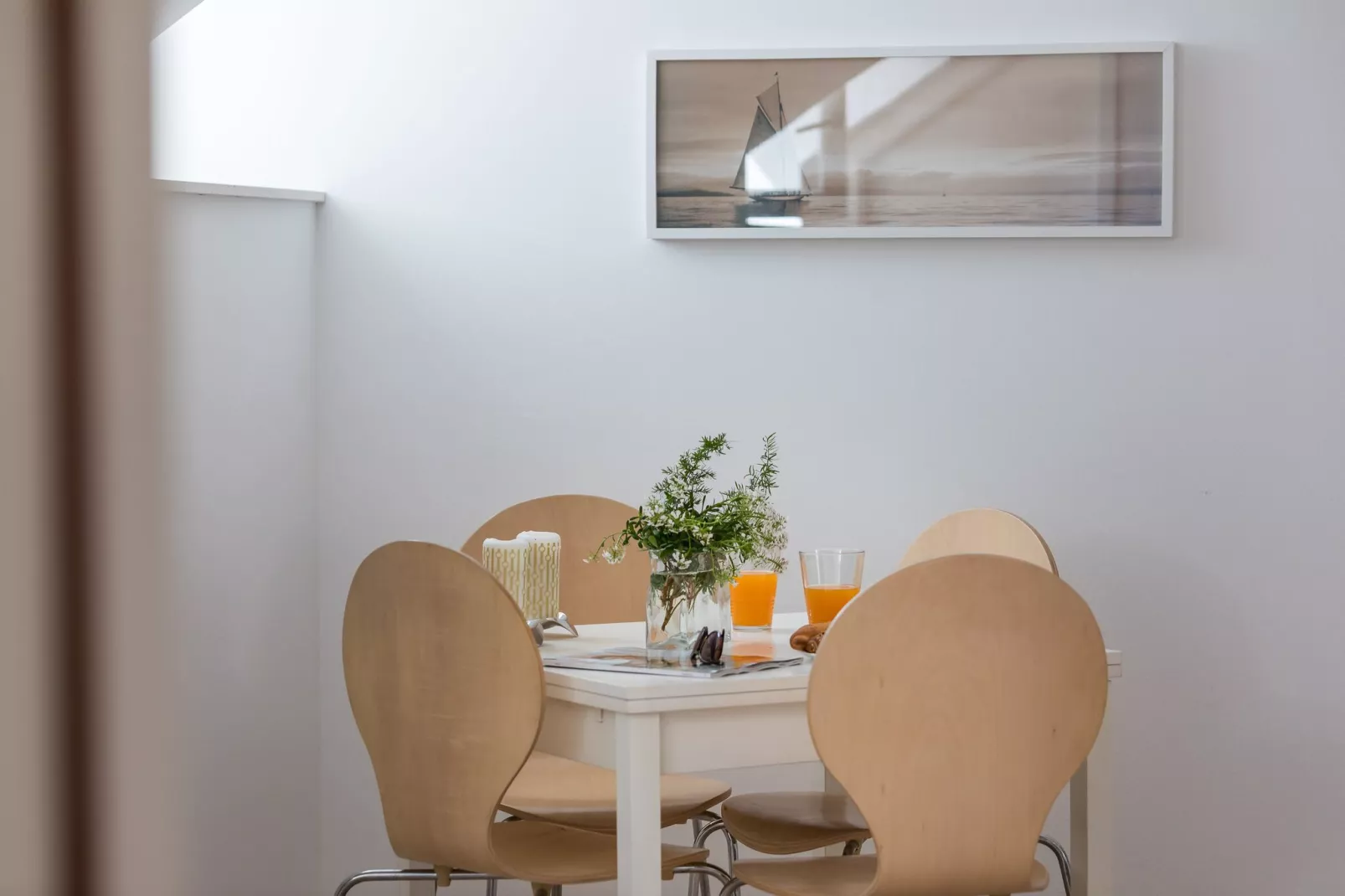 Apartments Odin - One-Bedroom Apartment with Terrace and Sea View - 4-Esszimmer