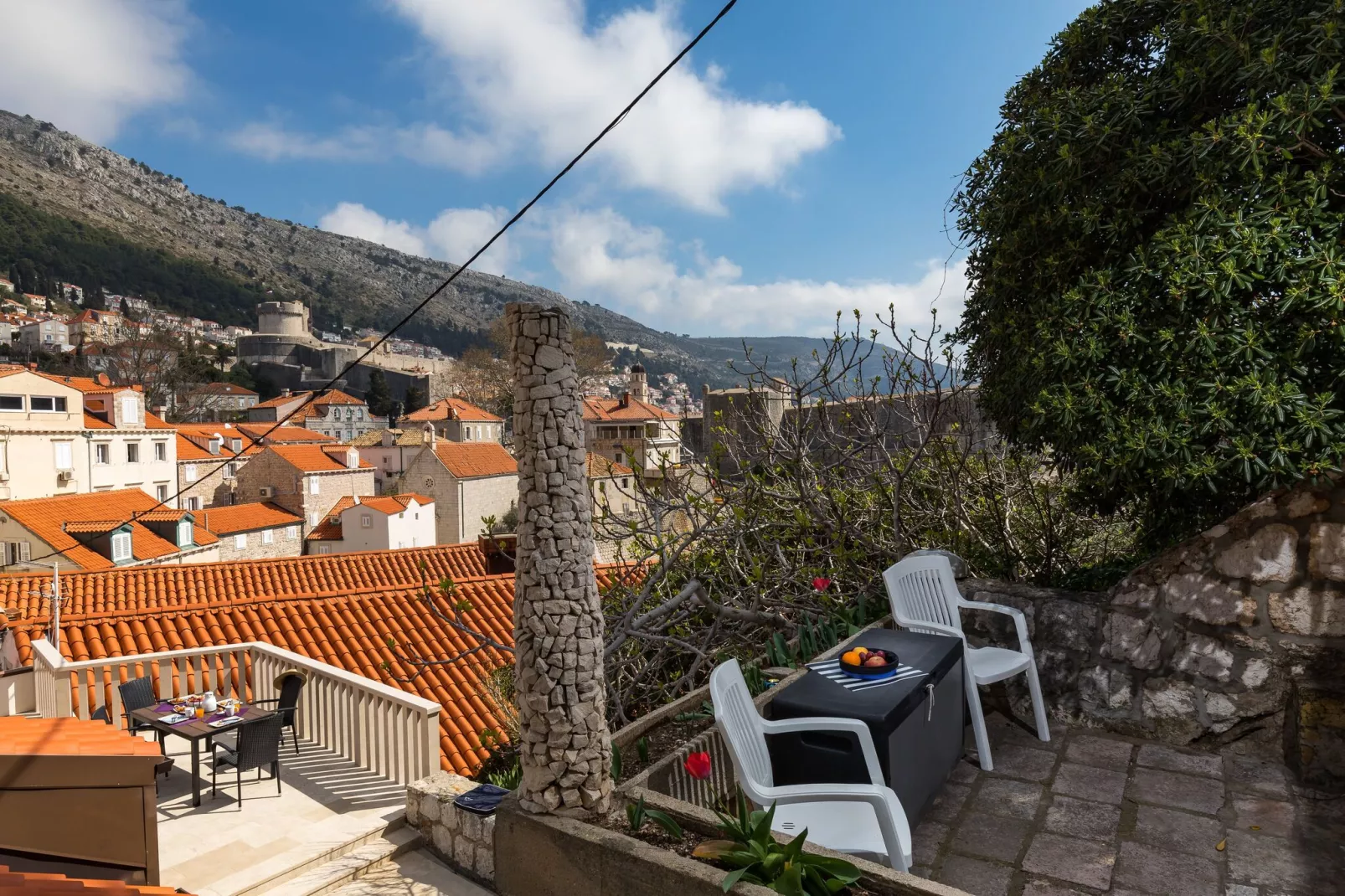 Apartments Odin - One-Bedroom Apartment with Terrace and Sea View - 4-Terrasse