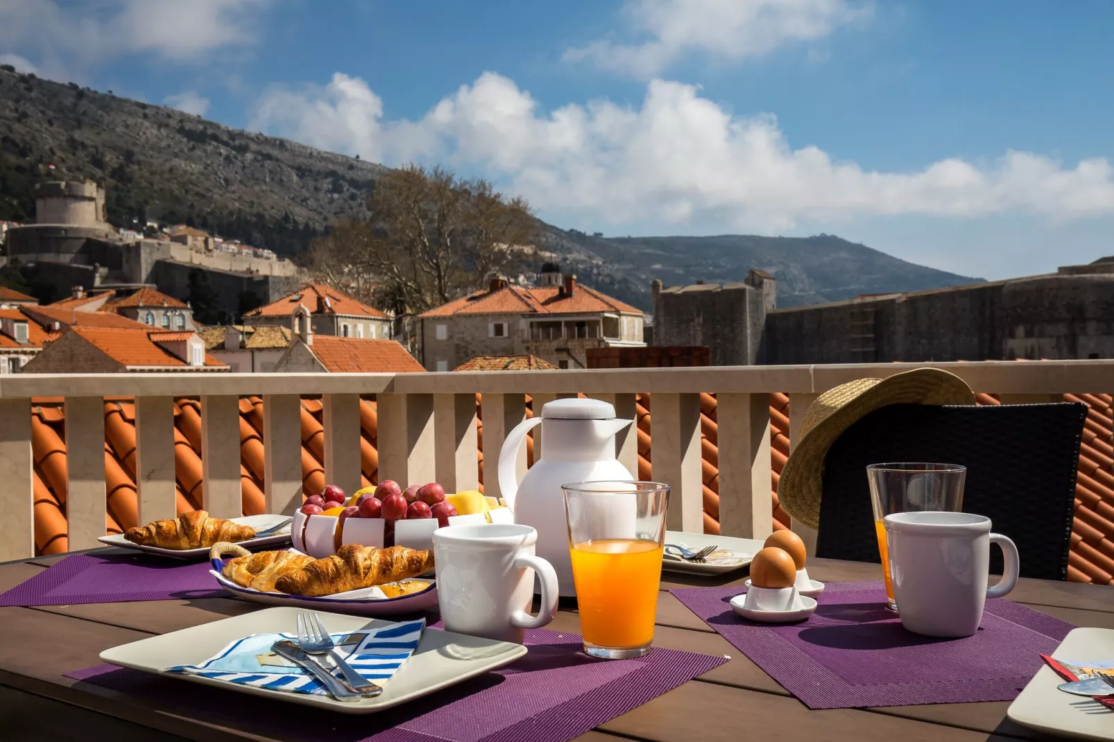 Apartments Odin - One-Bedroom Apartment with Terrace and Sea View - 4-Terrasse