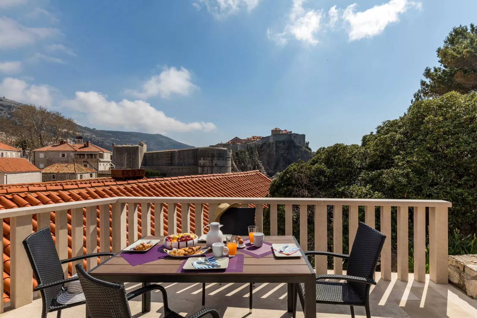 Apartments Odin - One-Bedroom Apartment with Terrace and Sea View - 4-Terrasse