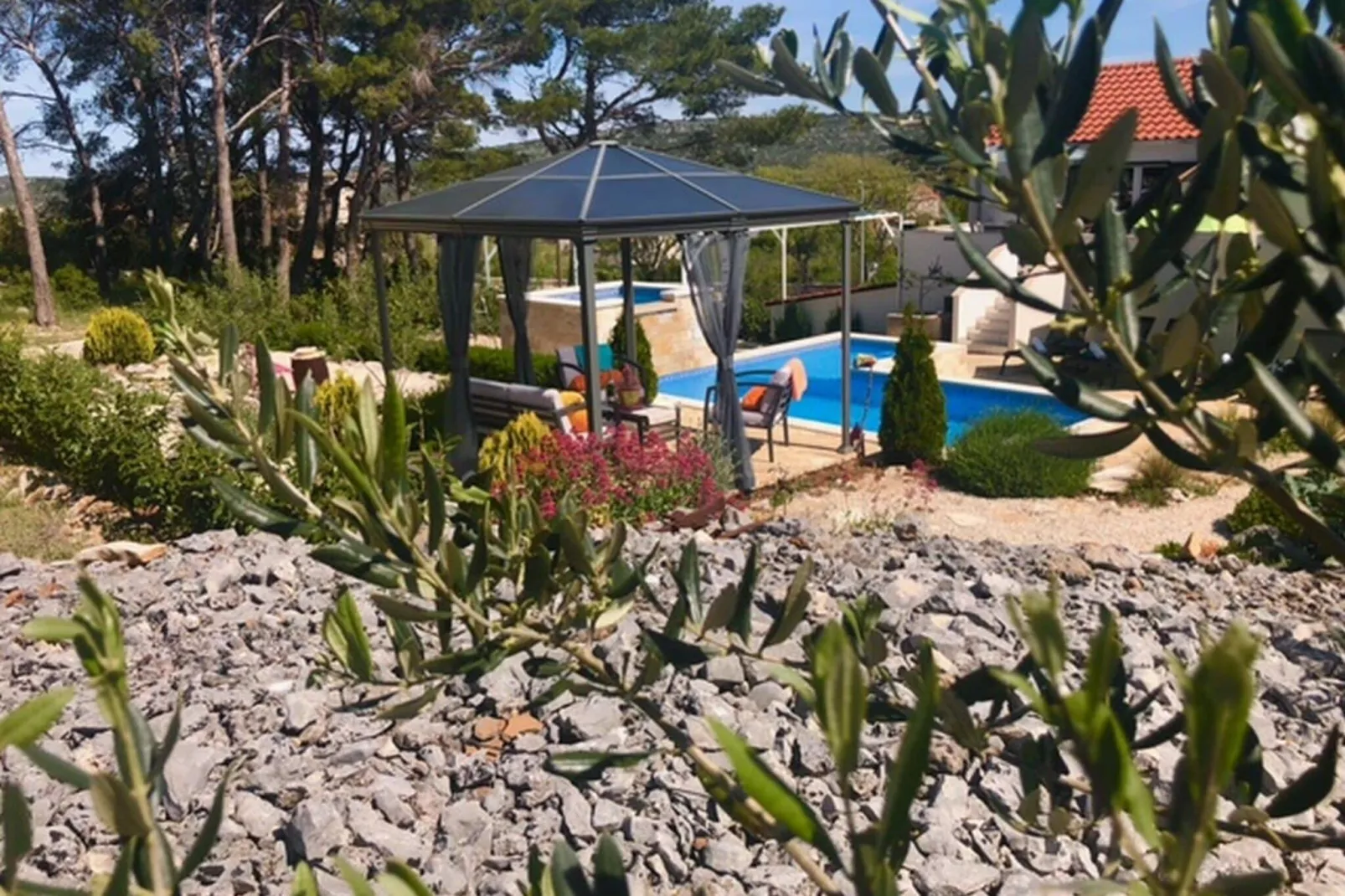 Holiday Home Ela - Three Bedroom Holiday Home with outdoor Pool (ST)-Piscine