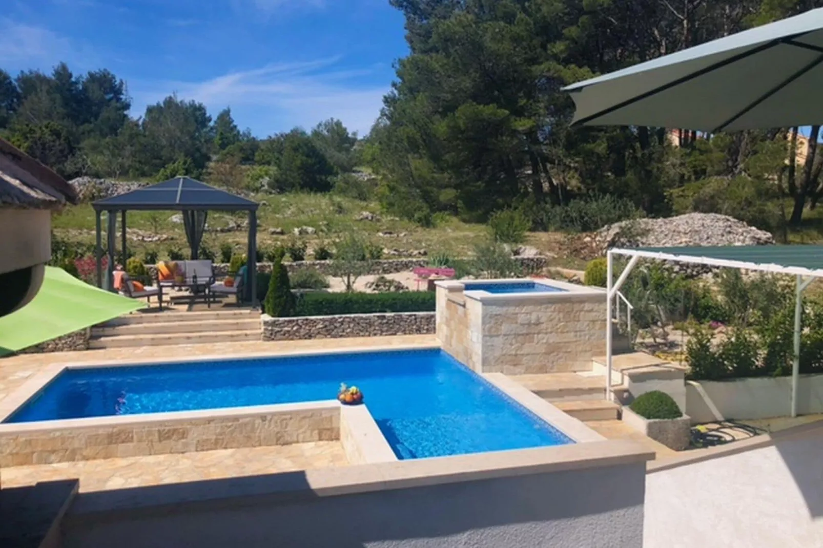 Holiday Home Ela - Three Bedroom Holiday Home with outdoor Pool (ST)-Piscine