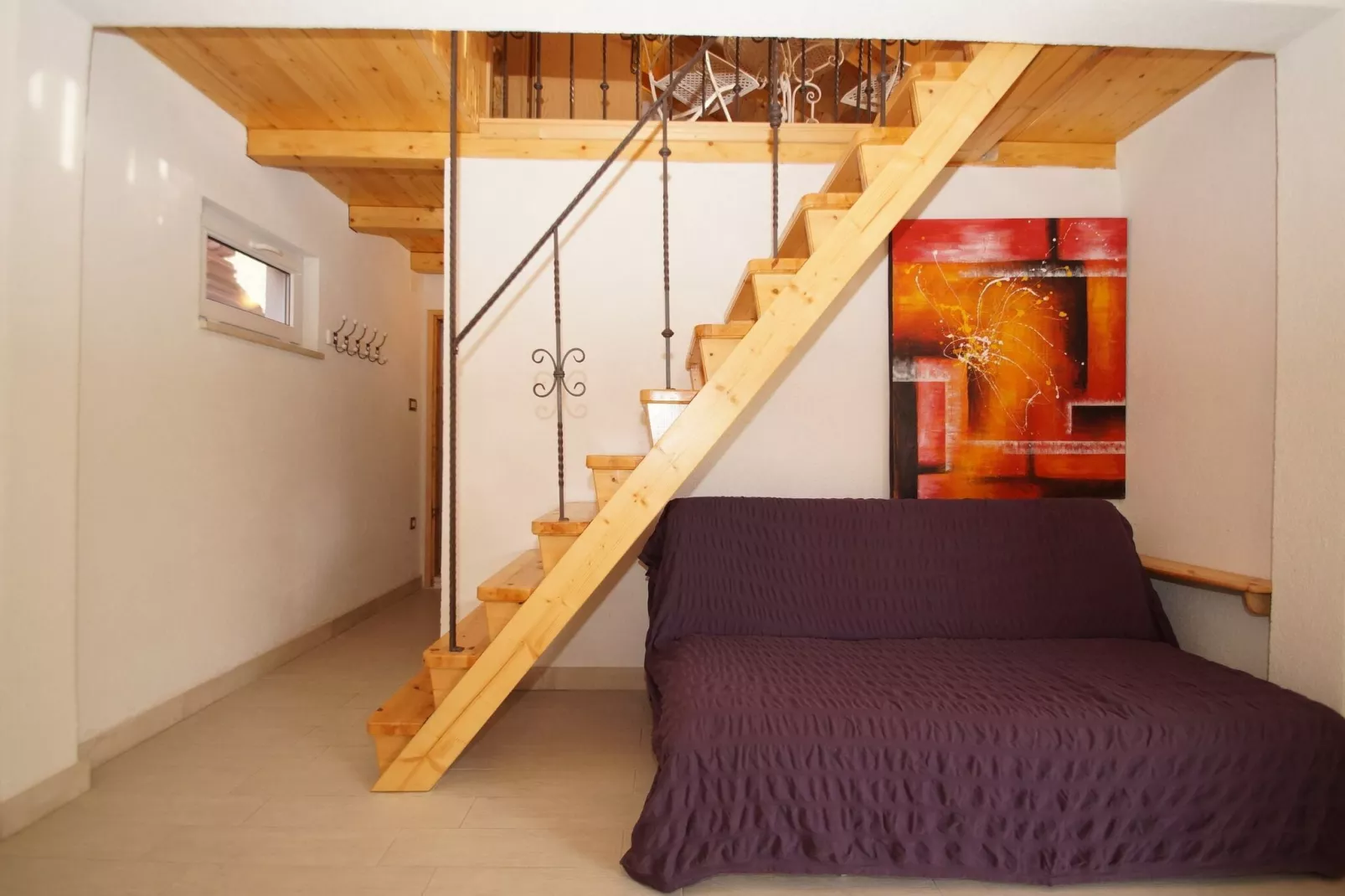 Stone House Mia - Two Bedroom Stone House with Terrace and Sea View-Salon