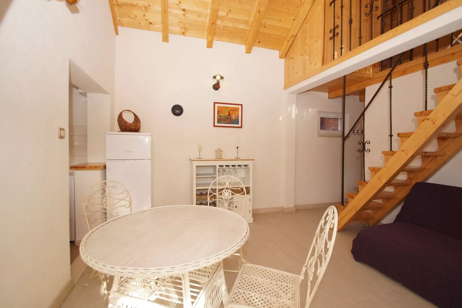 Stone House Mia - Two Bedroom Stone House with Terrace and Sea View-Salon