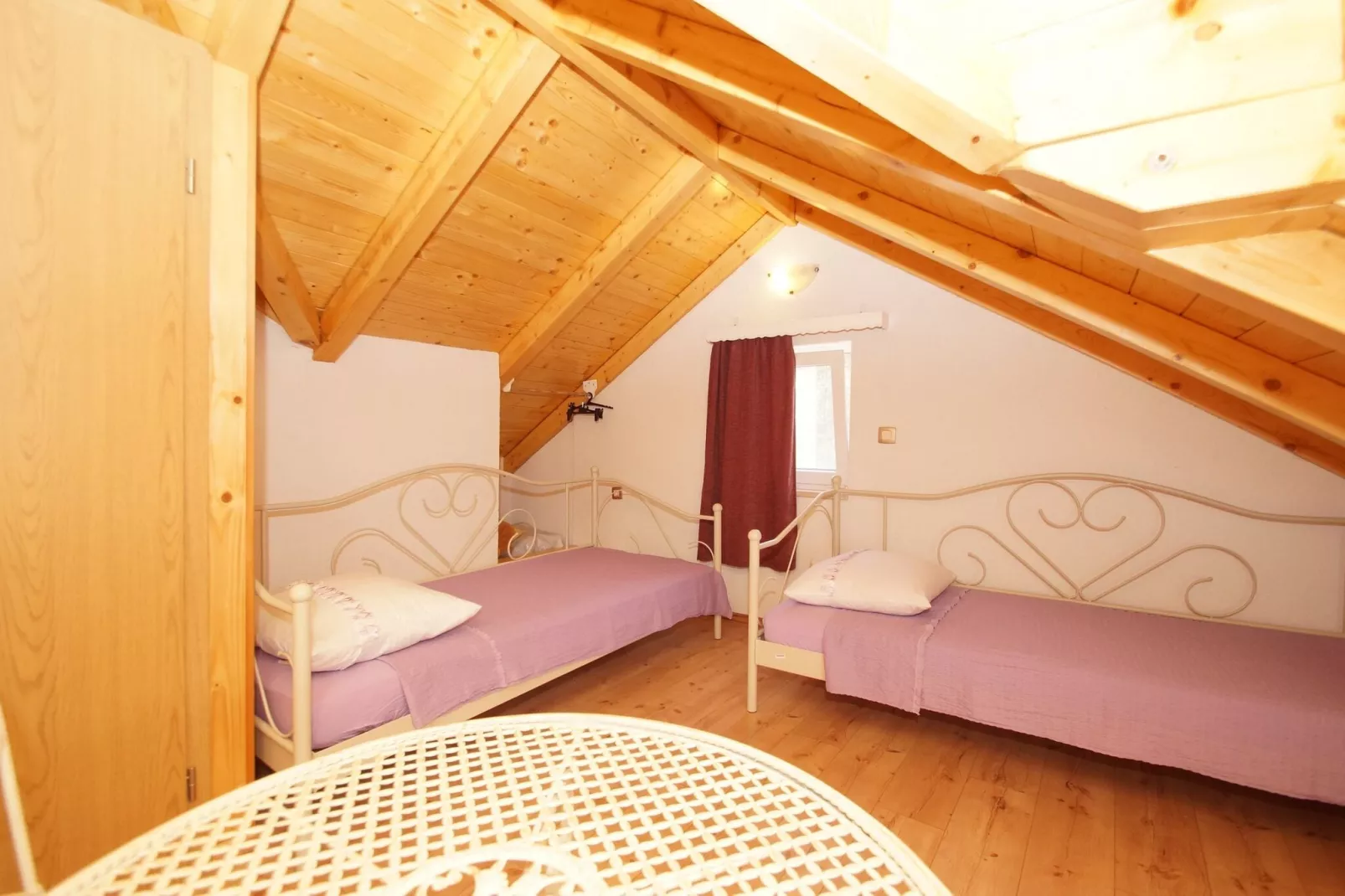 Stone House Mia - Two Bedroom Stone House with Terrace and Sea View-Chambre