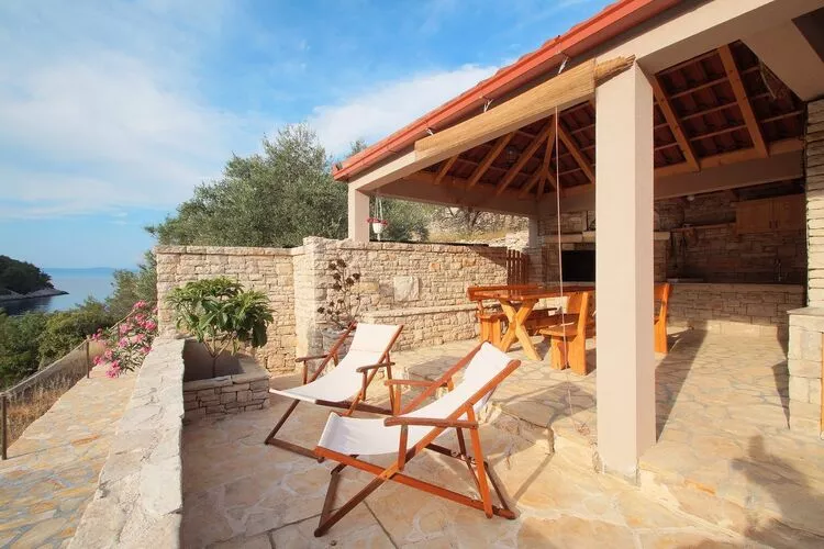 Stone House Mia - Two Bedroom Stone House with Terrace and Sea View-Terrasse