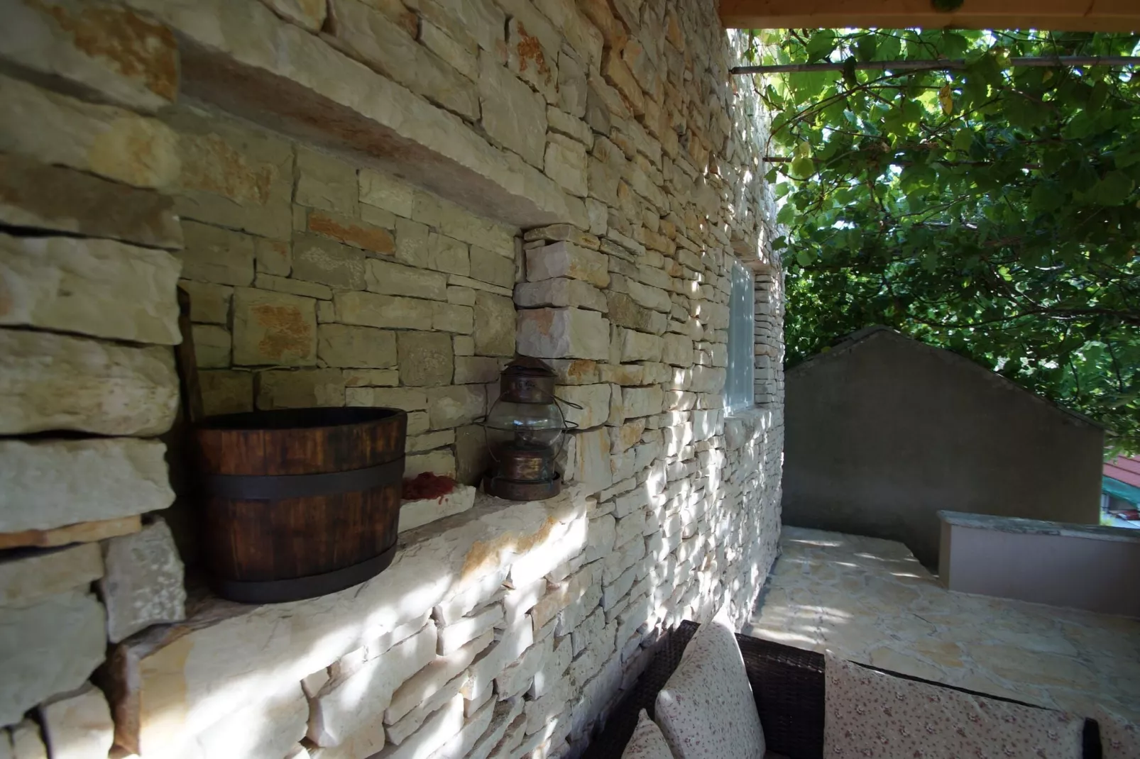 Stone House Mia - Two Bedroom Stone House with Terrace and Sea View-Terrasse