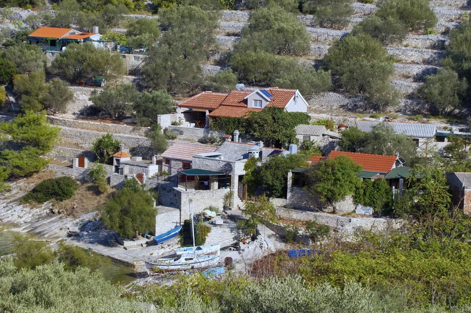 Stone House Mia - Two Bedroom Stone House with Terrace and Sea View-Vue