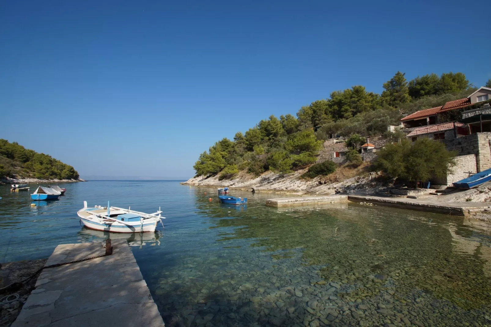 Stone House Mia - Two Bedroom Stone House with Terrace and Sea View-Vue