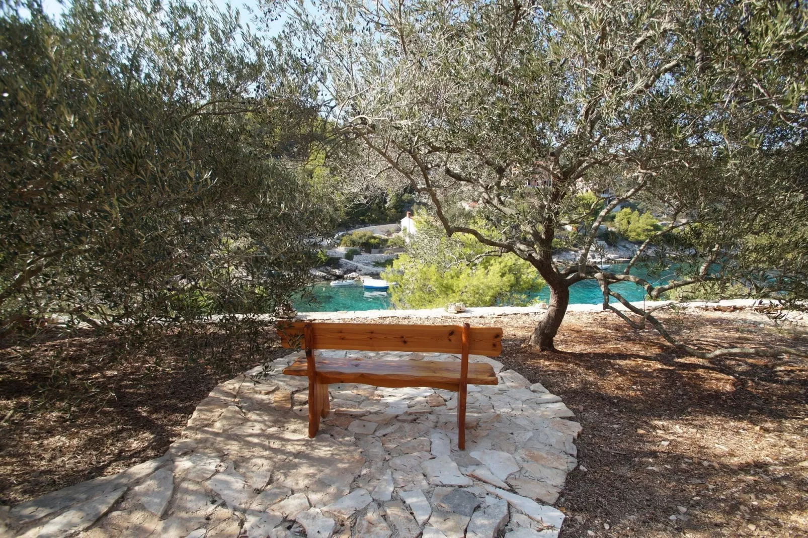 Stone House Mia - Two Bedroom Stone House with Terrace and Sea View-Terrasse