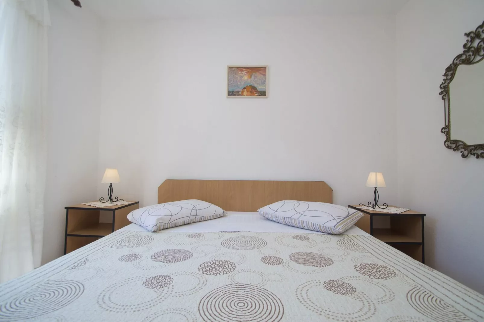Seafront Apartment Dana - Two Bedroom Apartment with Terrace and Sea View-Bedroom