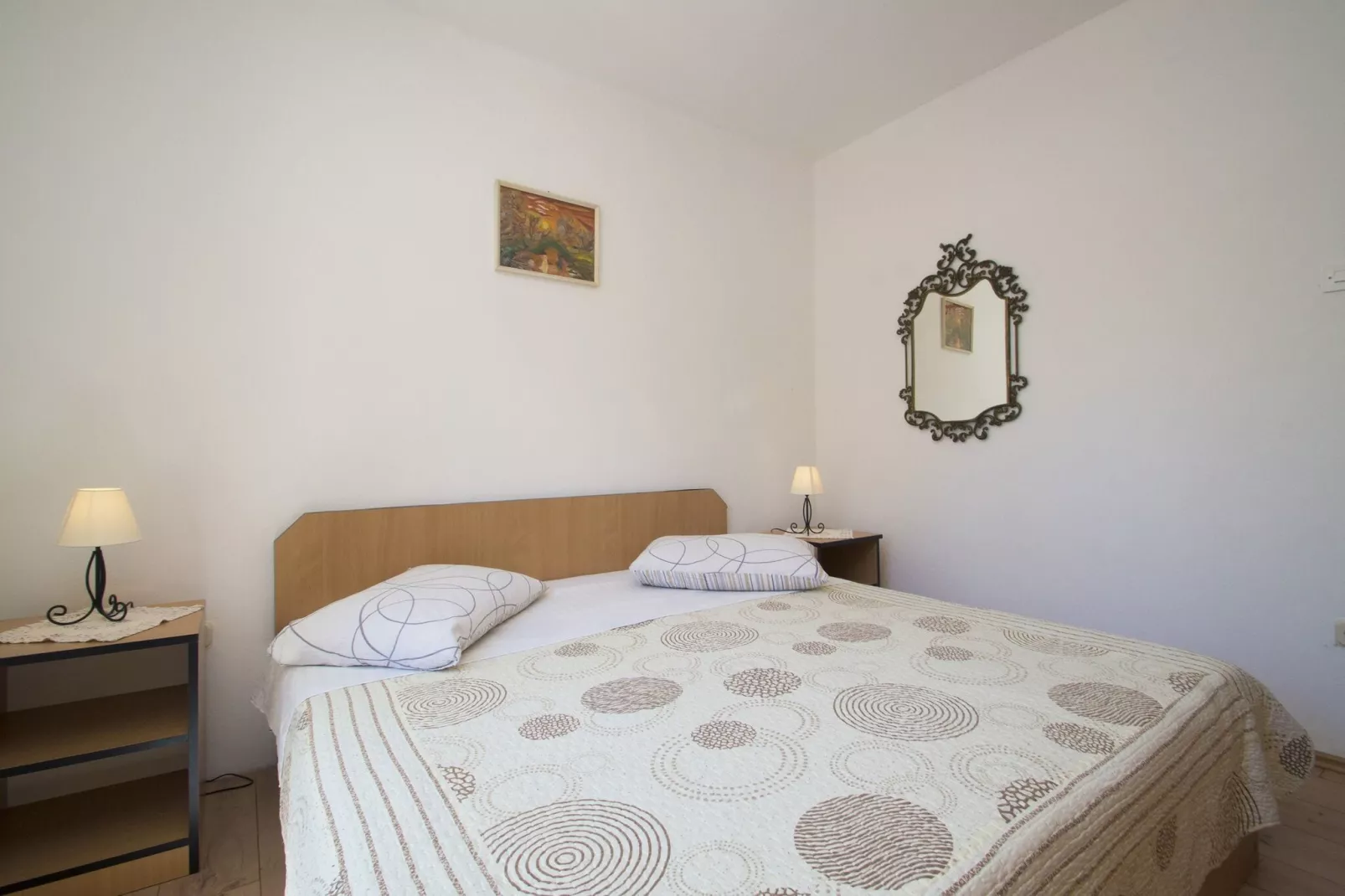 Seafront Apartment Dana - Two Bedroom Apartment with Terrace and Sea View-Bedroom