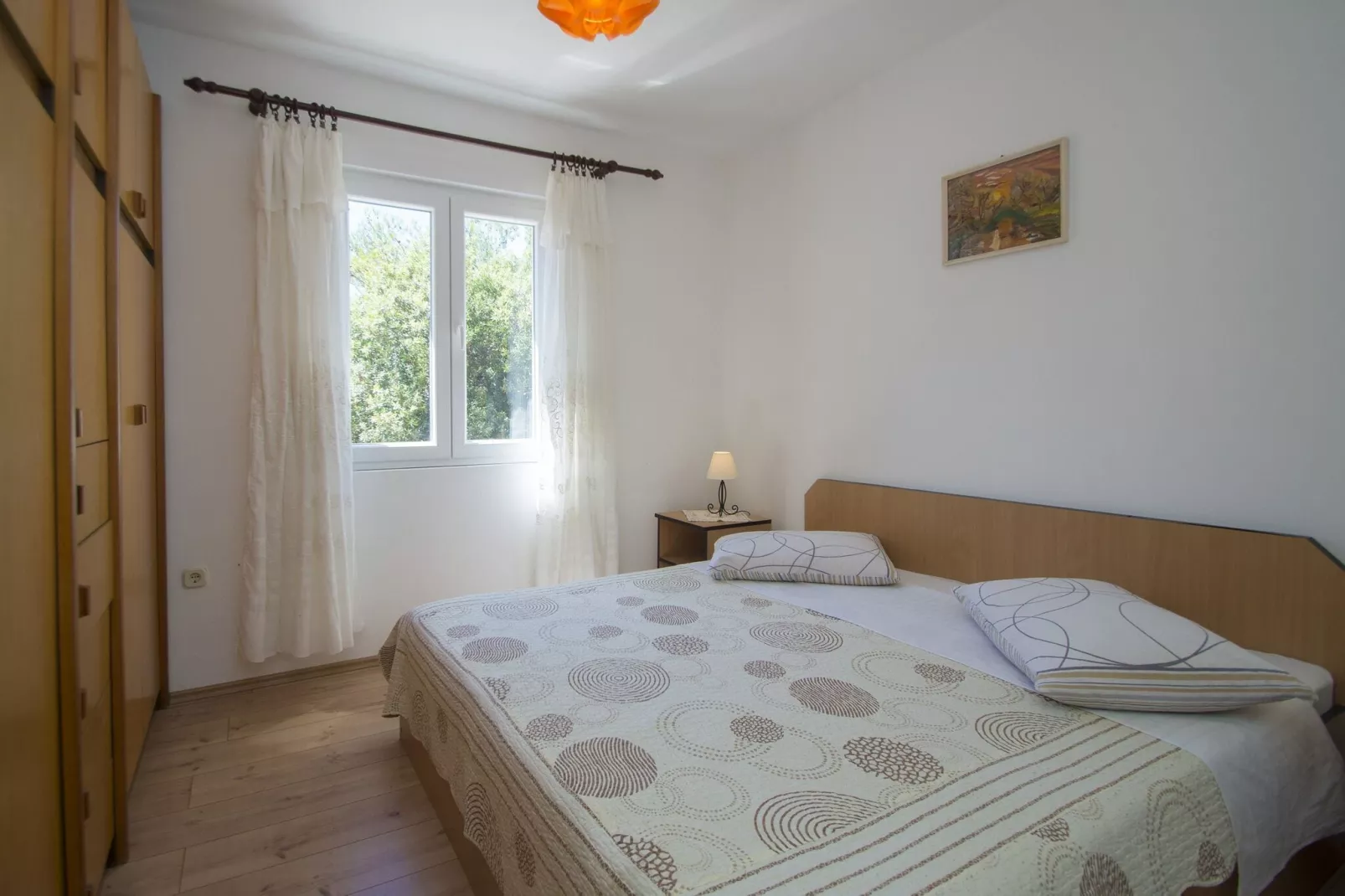 Seafront Apartment Dana - Two Bedroom Apartment with Terrace and Sea View-Bedroom