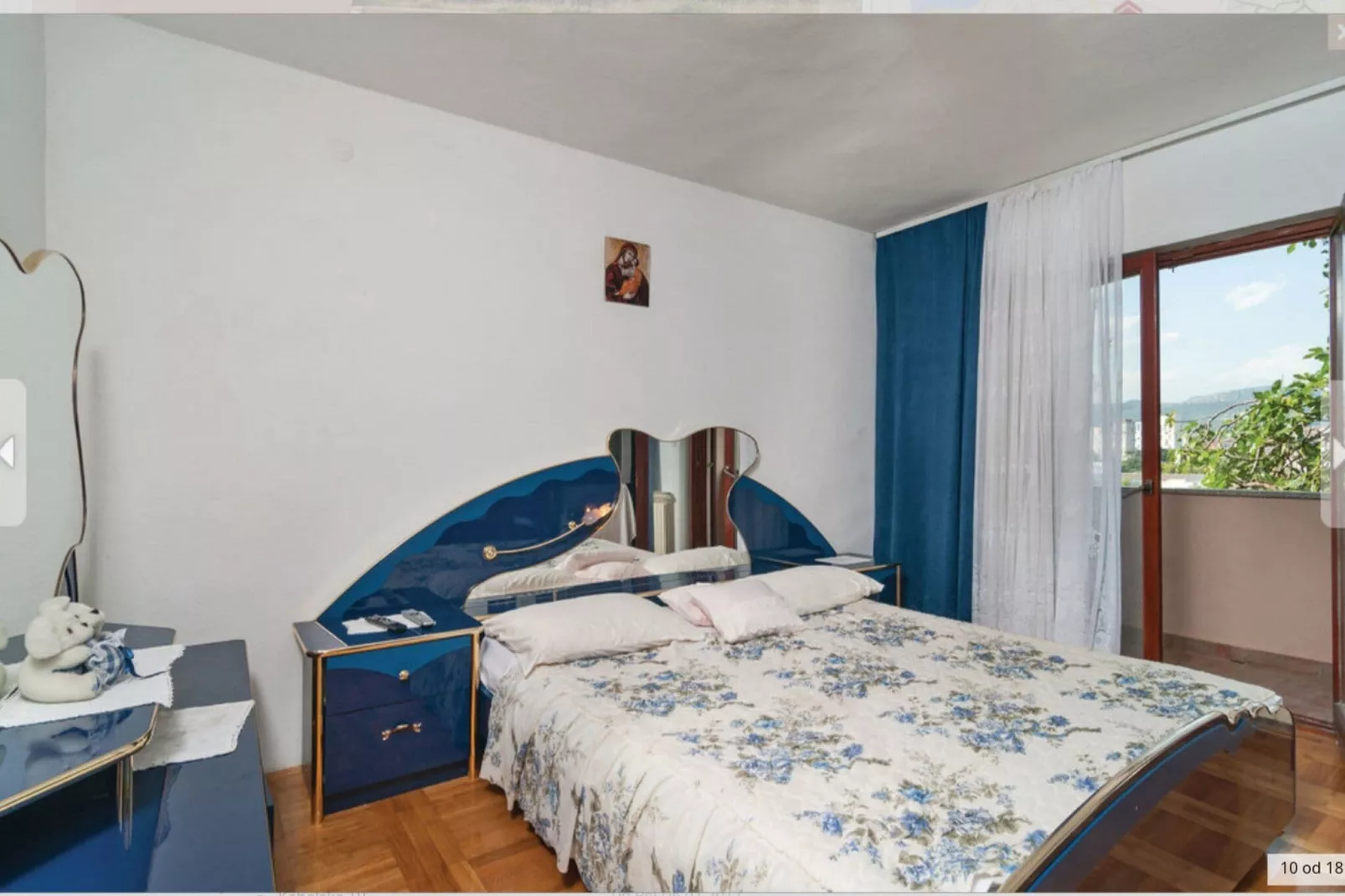 Apartments Tomić (ST) - Three Bedroom Apartment with Balcony A1-Bedroom