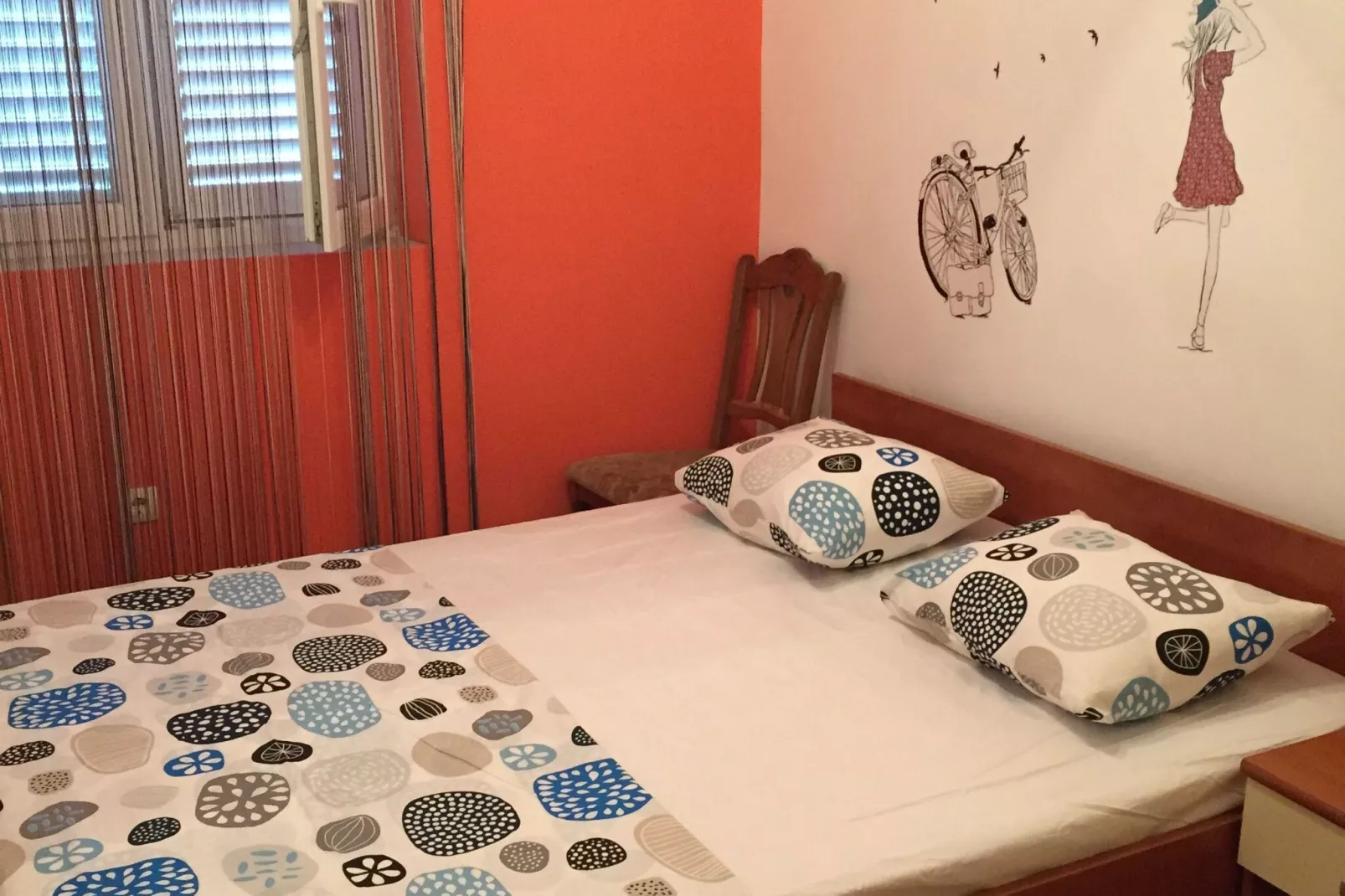 Apartments Roko (ST) - Economy One Bedroom Apartment with Shared Terrace (A2)-Bedroom