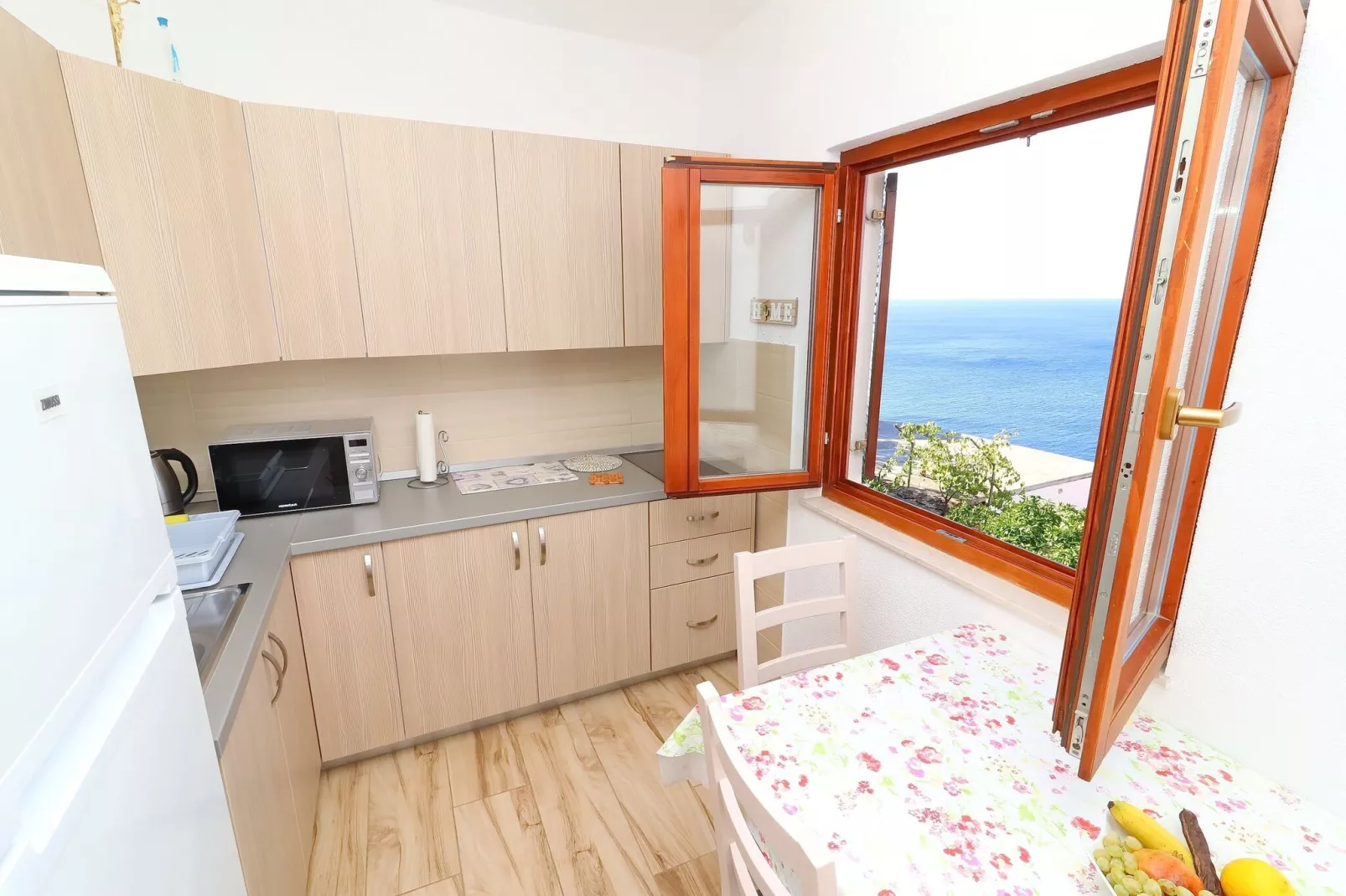 Seaside Apartments Hrkać - Comfort One Bedroom Apartment with Terrace and Sea View 1-View