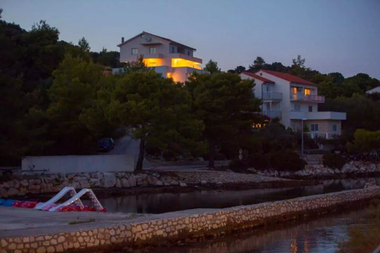 Apartments Bruna Lastovo-Superior One Bedroom Apartment with Balcony and Sea View-Zeleni-Extérieur