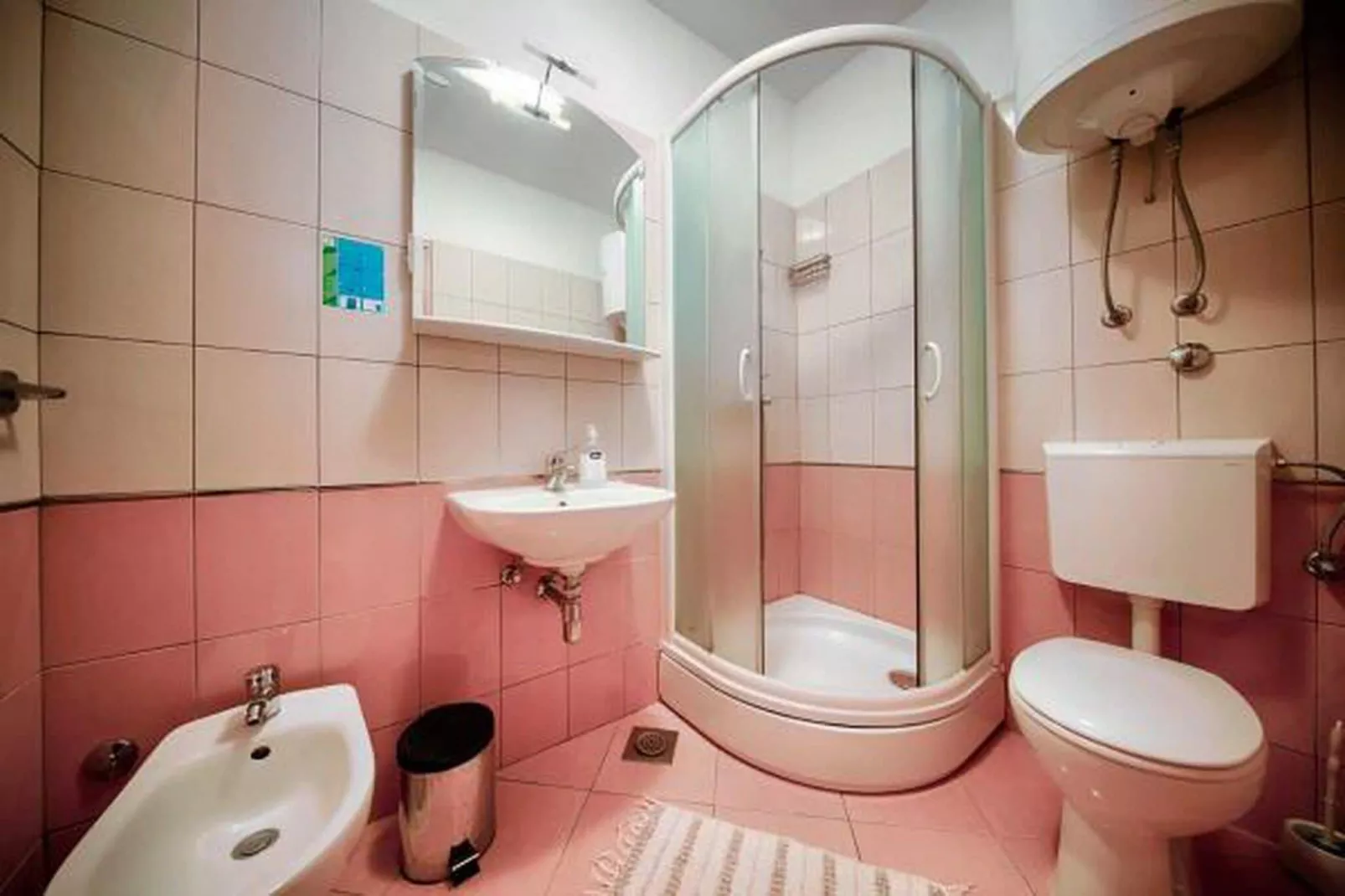 Apartments Bruna Lastovo-Comfort One Bedroom Apartment with Balcony and Sea View-Plavi-Salle de bain