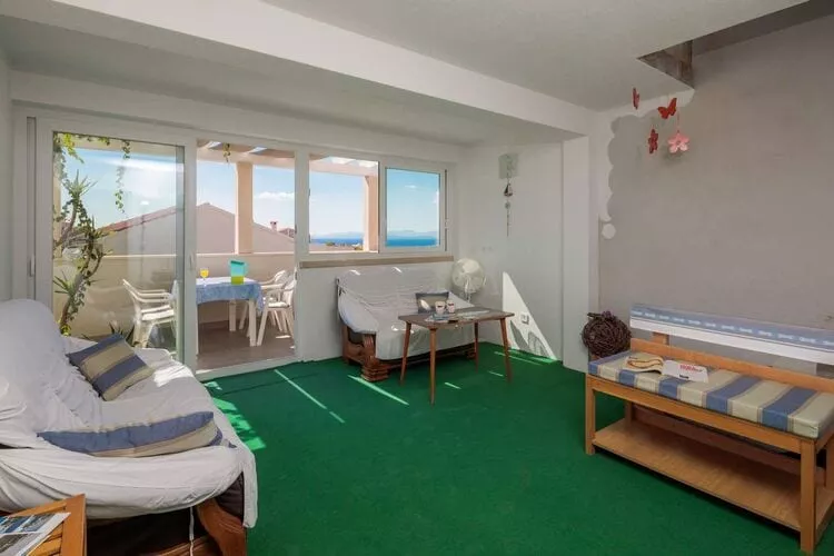 Apartment Oaza - Three Bedroom Apartment with Terrace and Sea View-Indoor