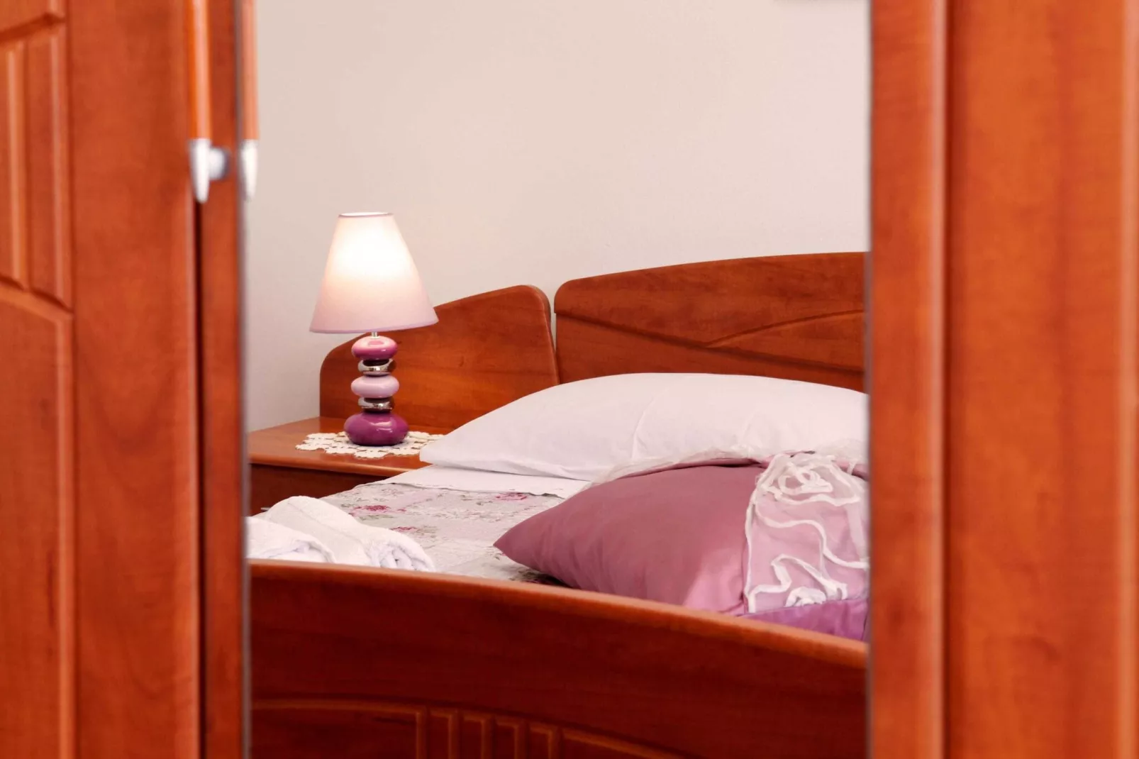 Sunshine Apartment Doda - Three Bedroom Apartment with Balcony and Sea View-Bedroom